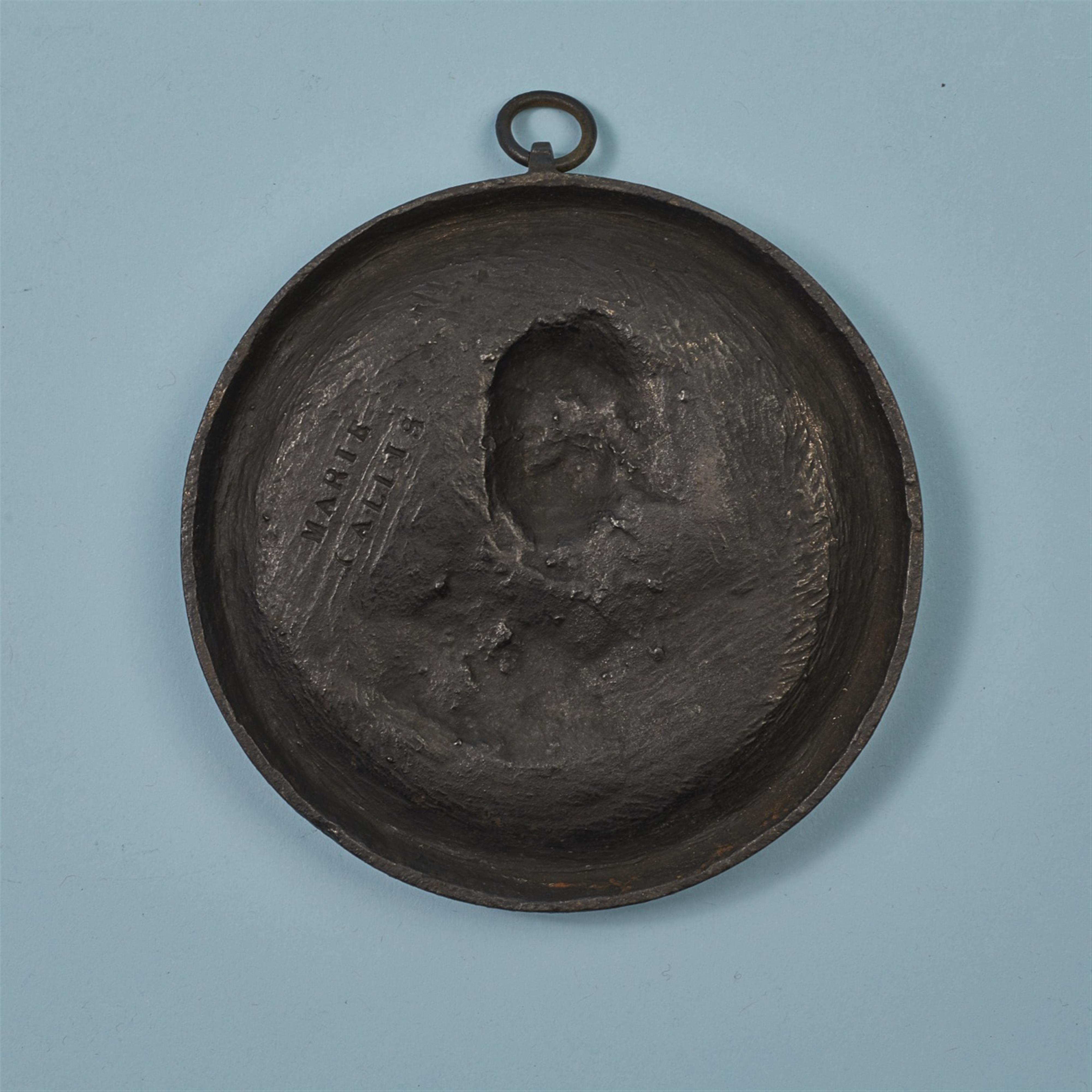 A cast iron religious plaque - image-2
