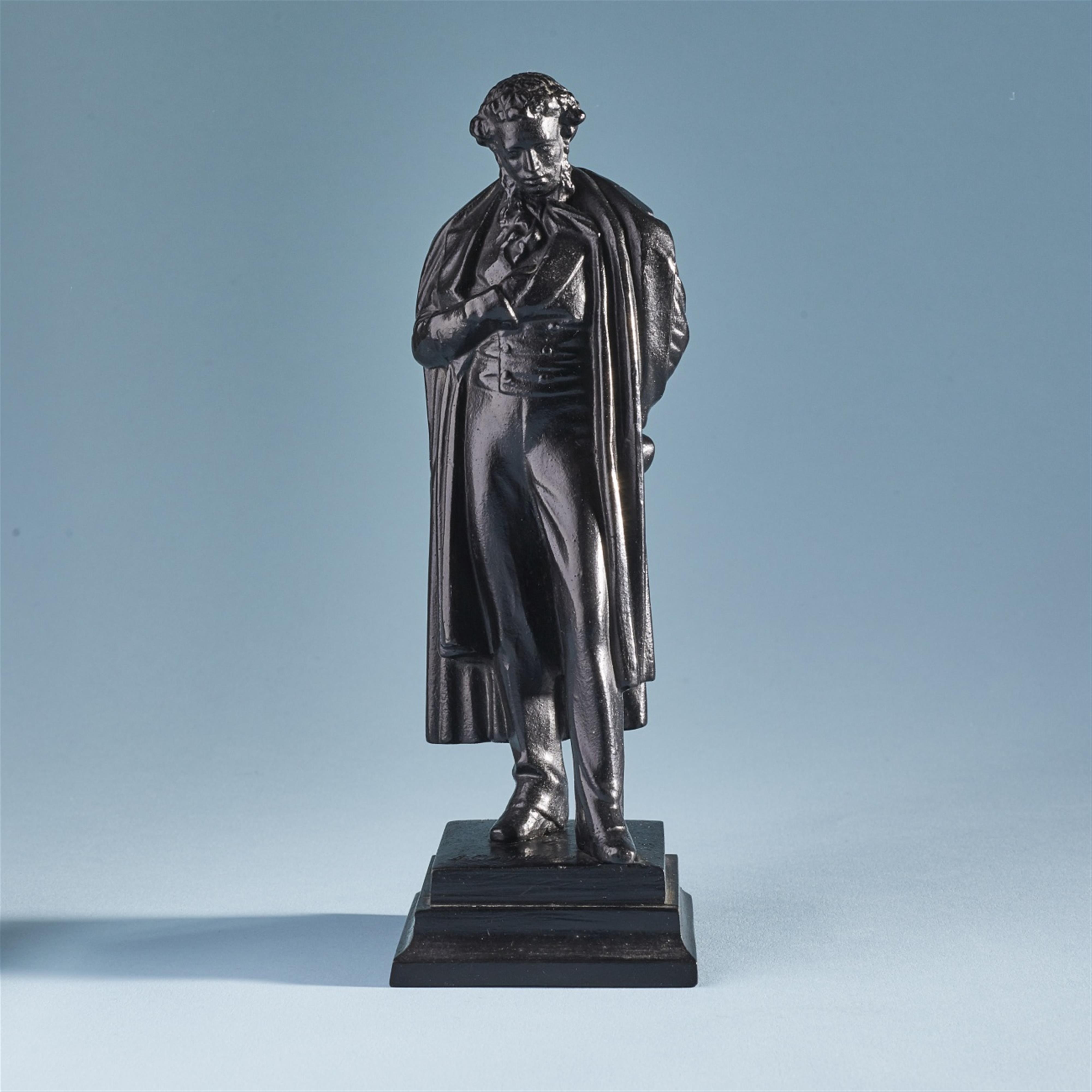 A cast iron statuette of Alexander Pushkin from the Kasli iron foundry in the Ural Mountains - image-4