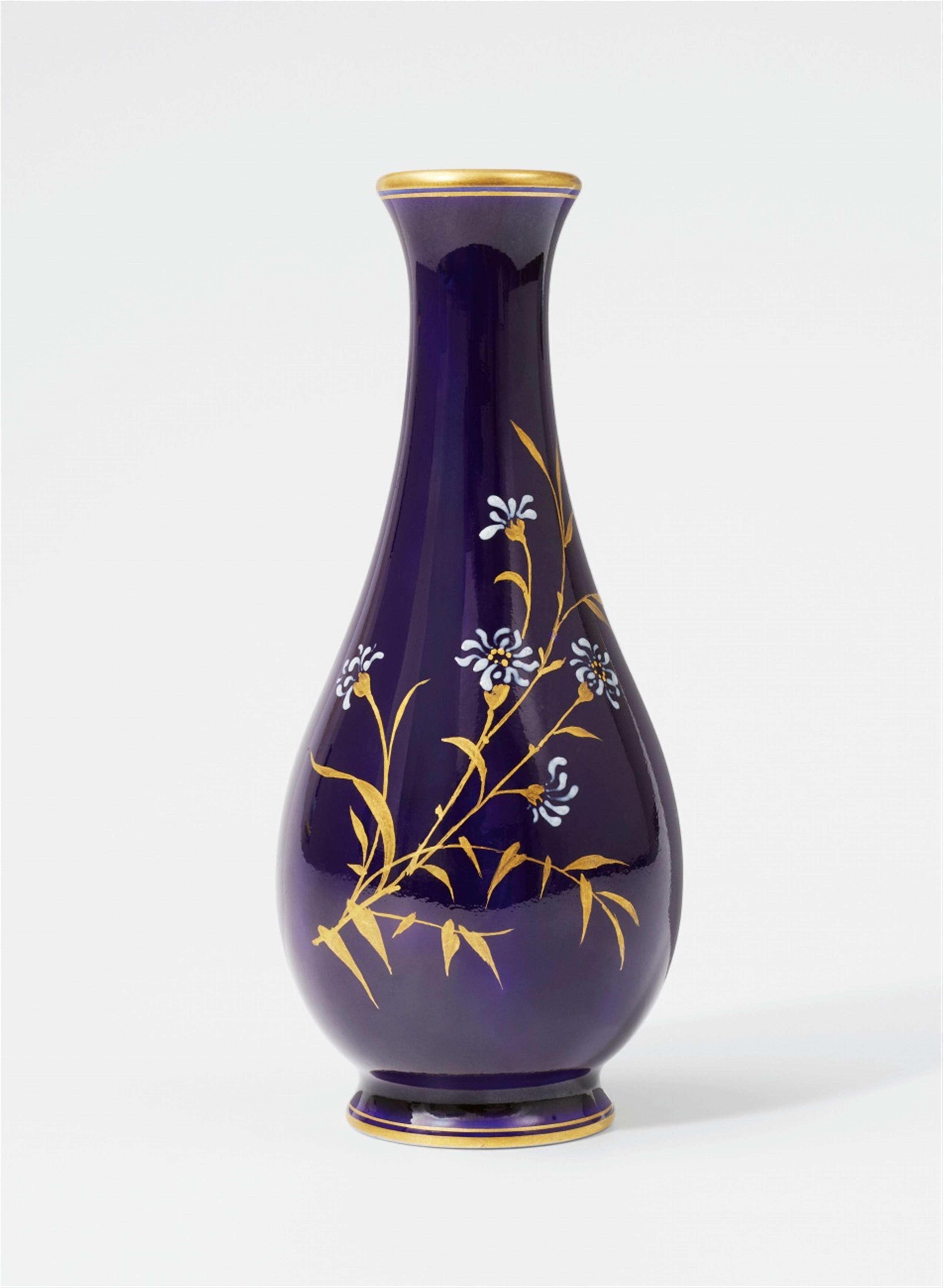 A small Berlin KPM porcelain vase - image-1