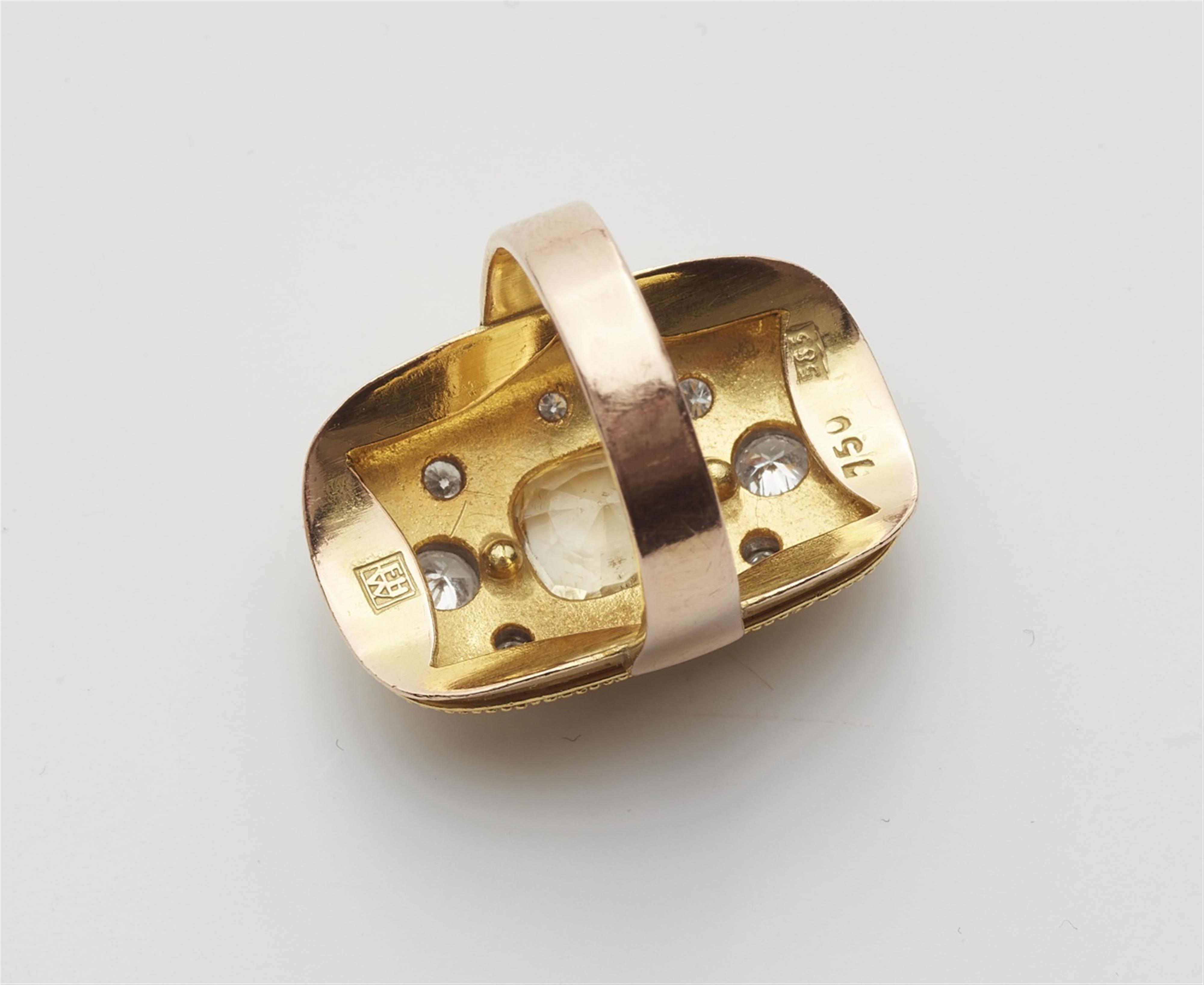 A gold granulation ring - image-2