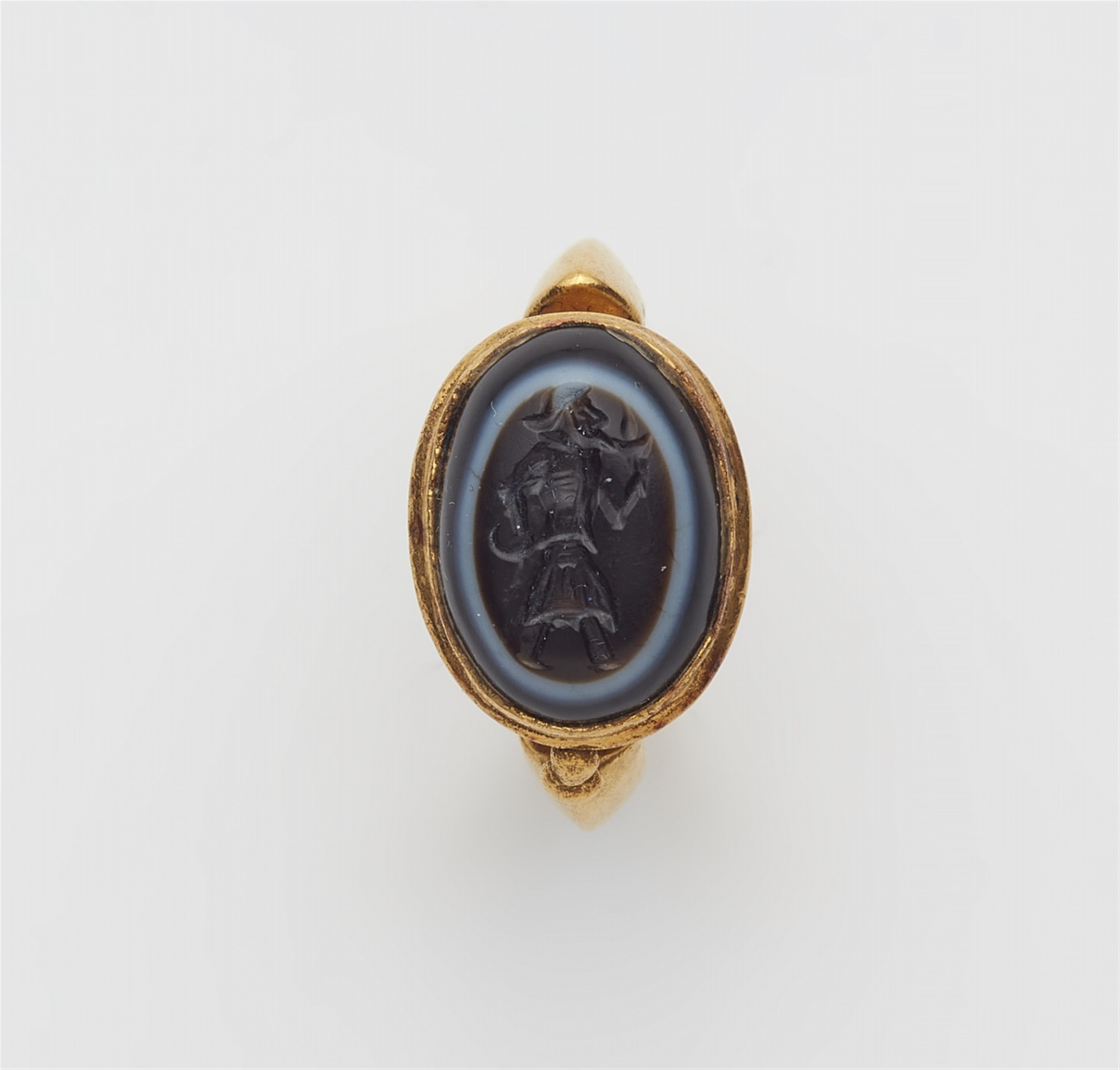 Ring mit sassanidischer Gemme - image-1