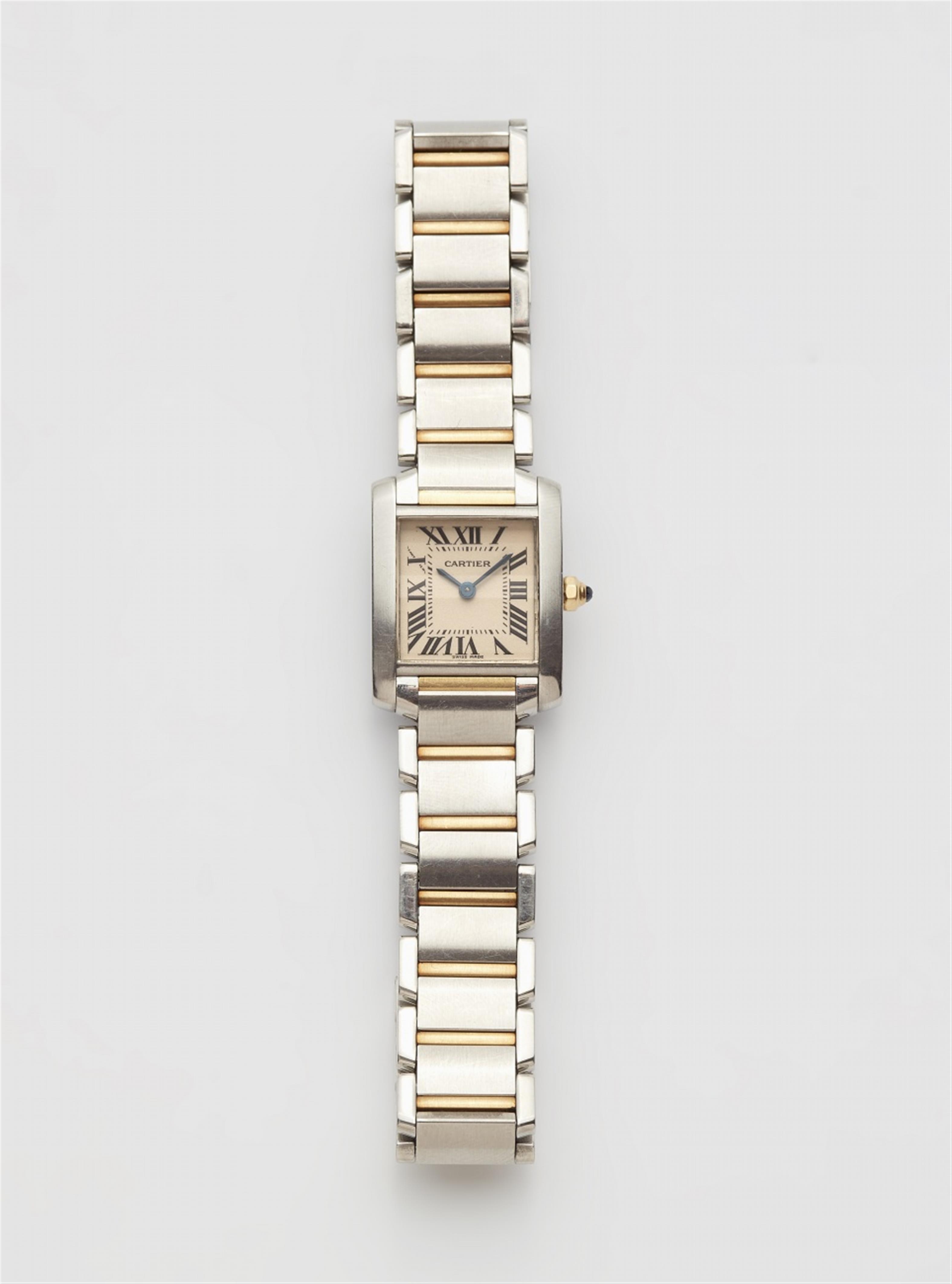 A Cartier “Tank Francaise” ladies wristwatch - image-1