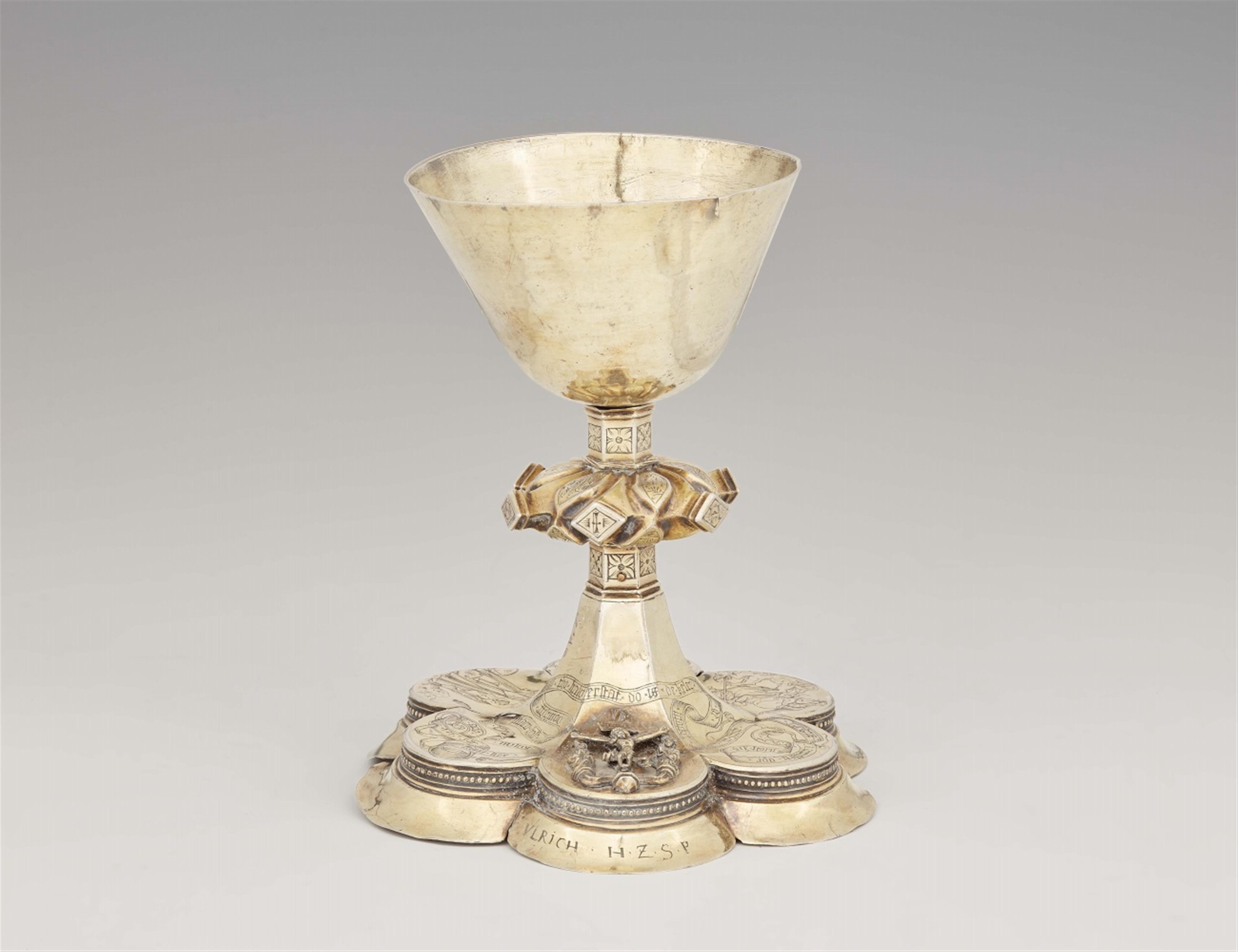 A late Gothic silver chalice from the St. Georgs-Kapelle in Gifhorn - image-1