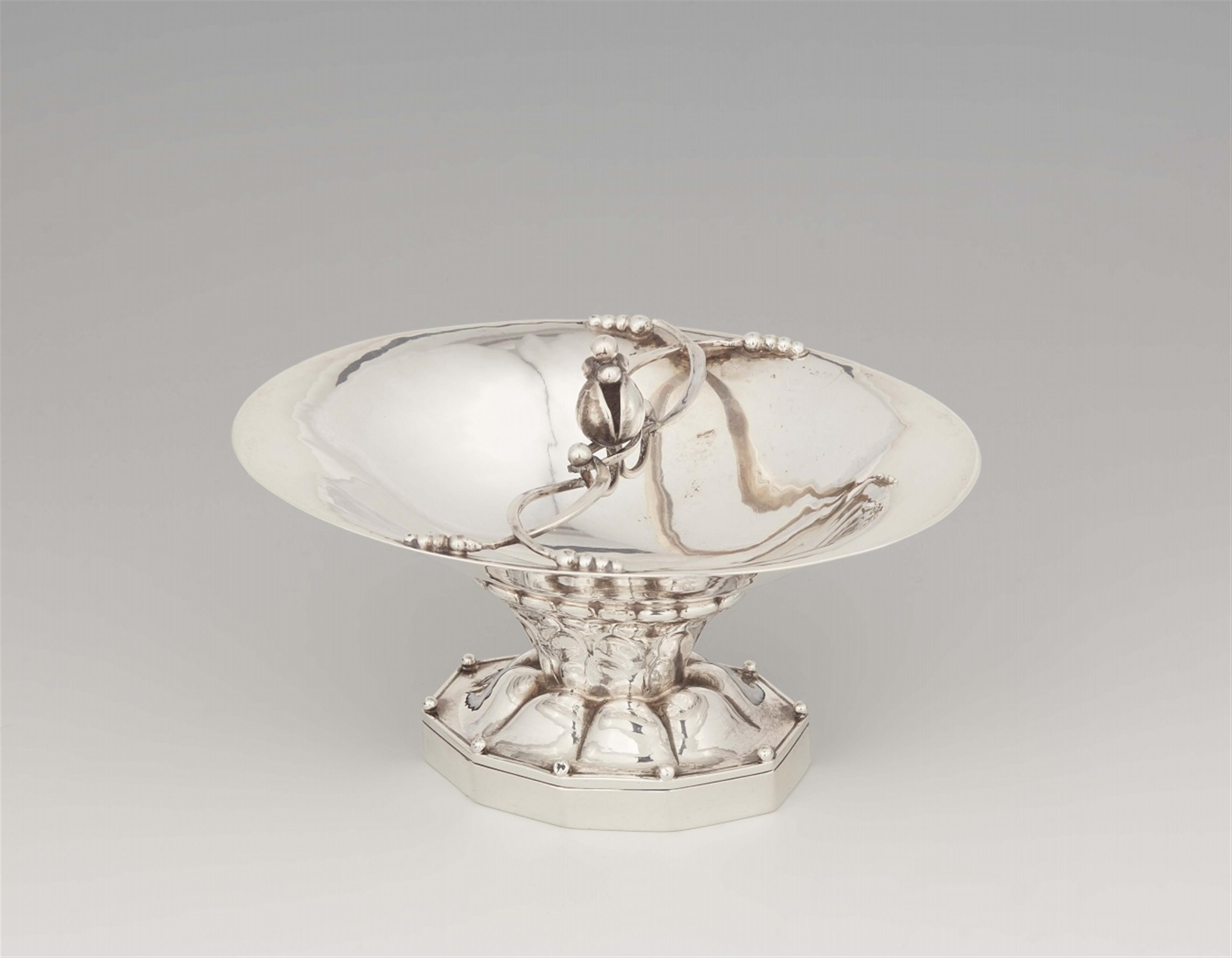 A Copenhagen silver sweets dish by Georg Jensen, model no. 42 - image-1