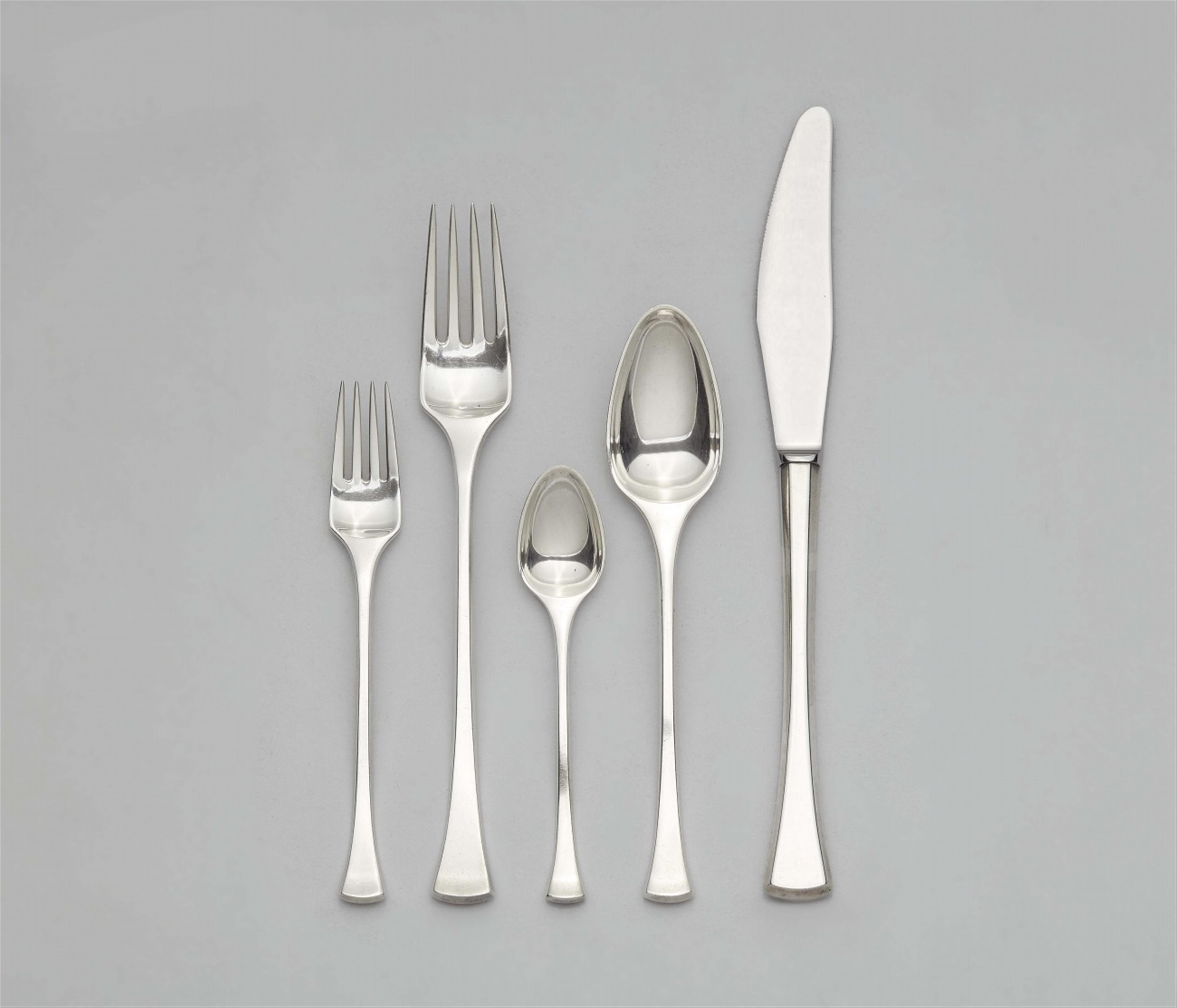 A Kristine model Kolding silver cutlery set - image-1