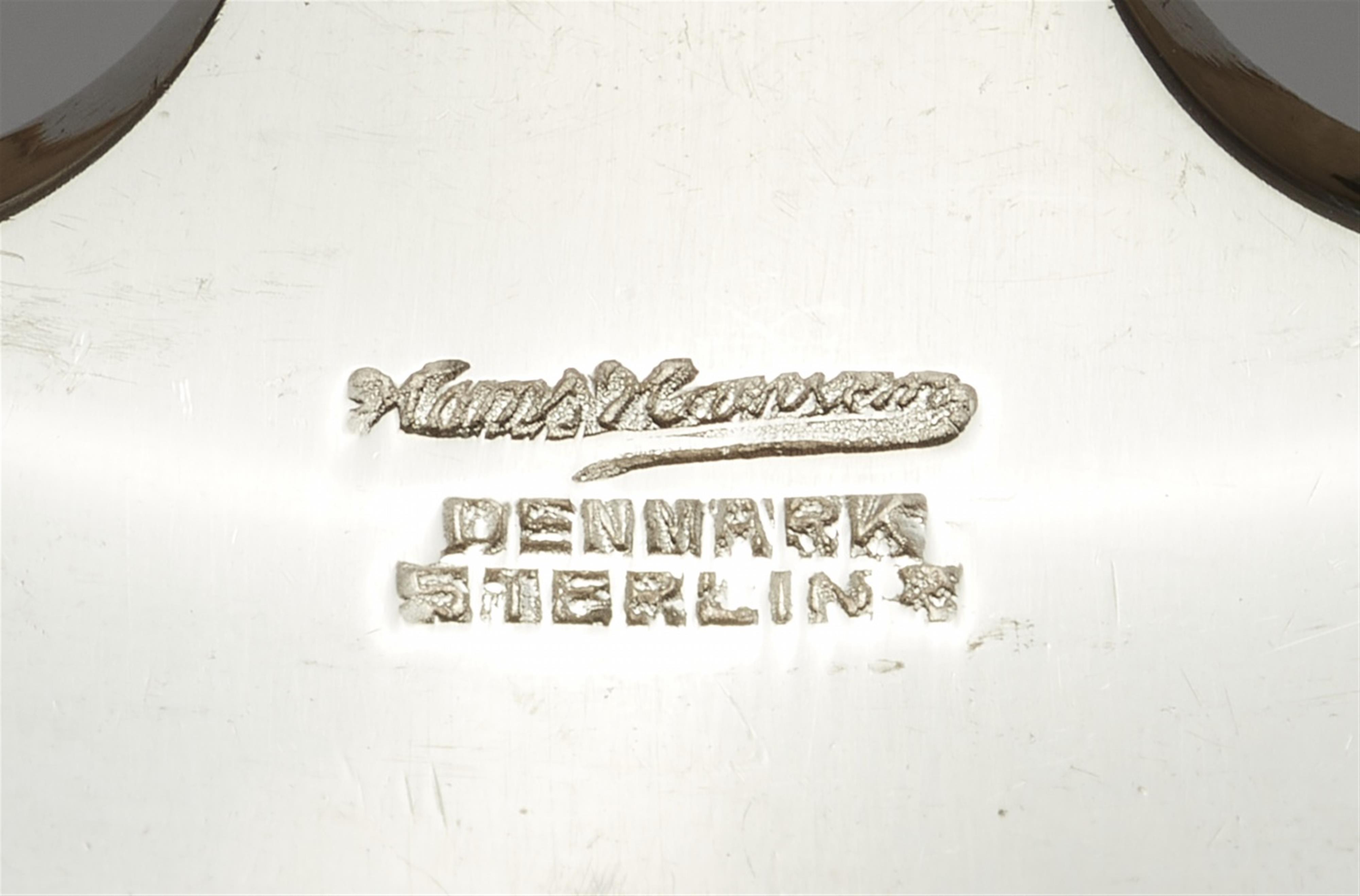 A Kolding silver cutlery set by Hans Hansen, model Arvesølv no. 7 - image-2