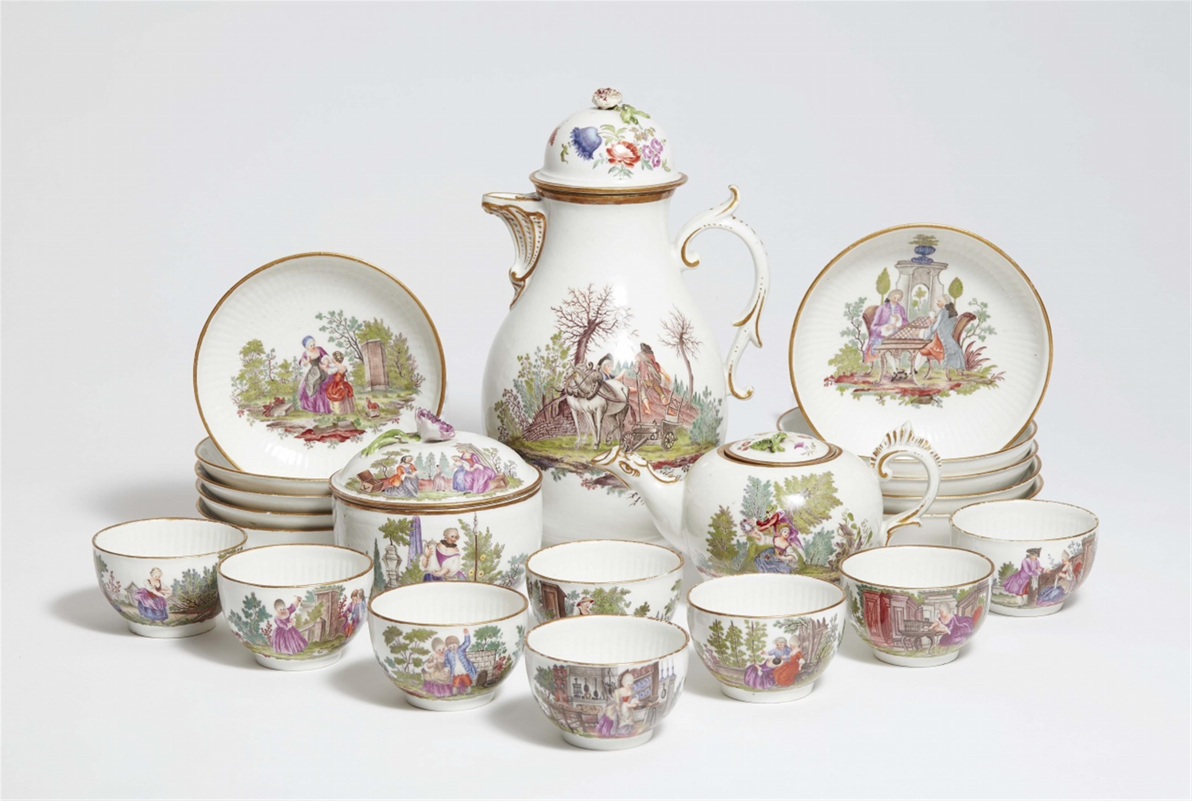 An important Volkstedt tea and coffee service - image-1