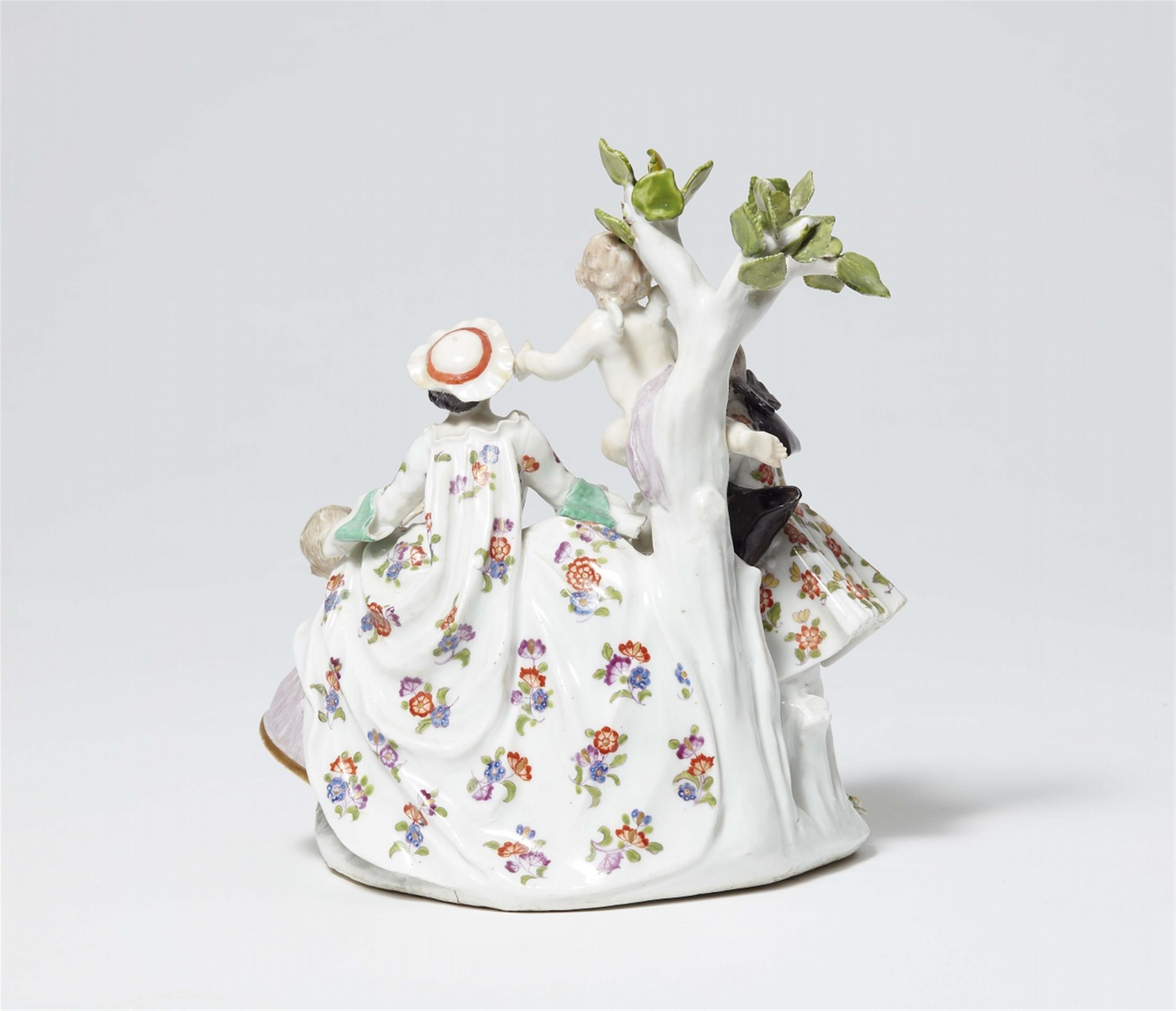 A Meissen porcelain group “The Engagement” - image-2