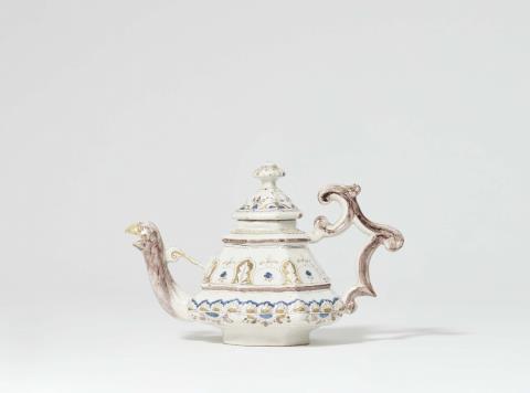 Seltene frühe Braunschweiger Teekanne - image-1