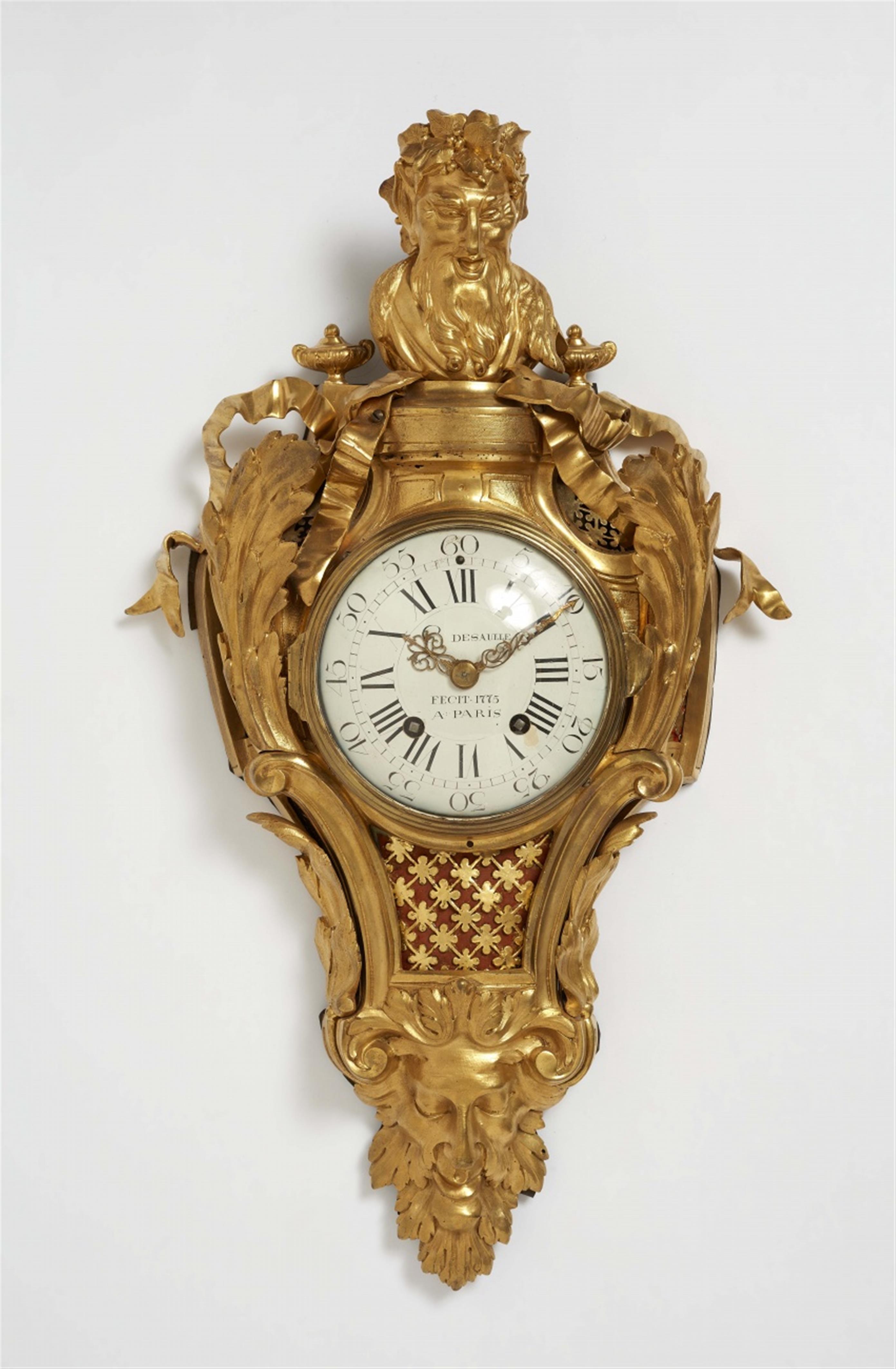 A signed and dated Parisian cartel clock - image-1