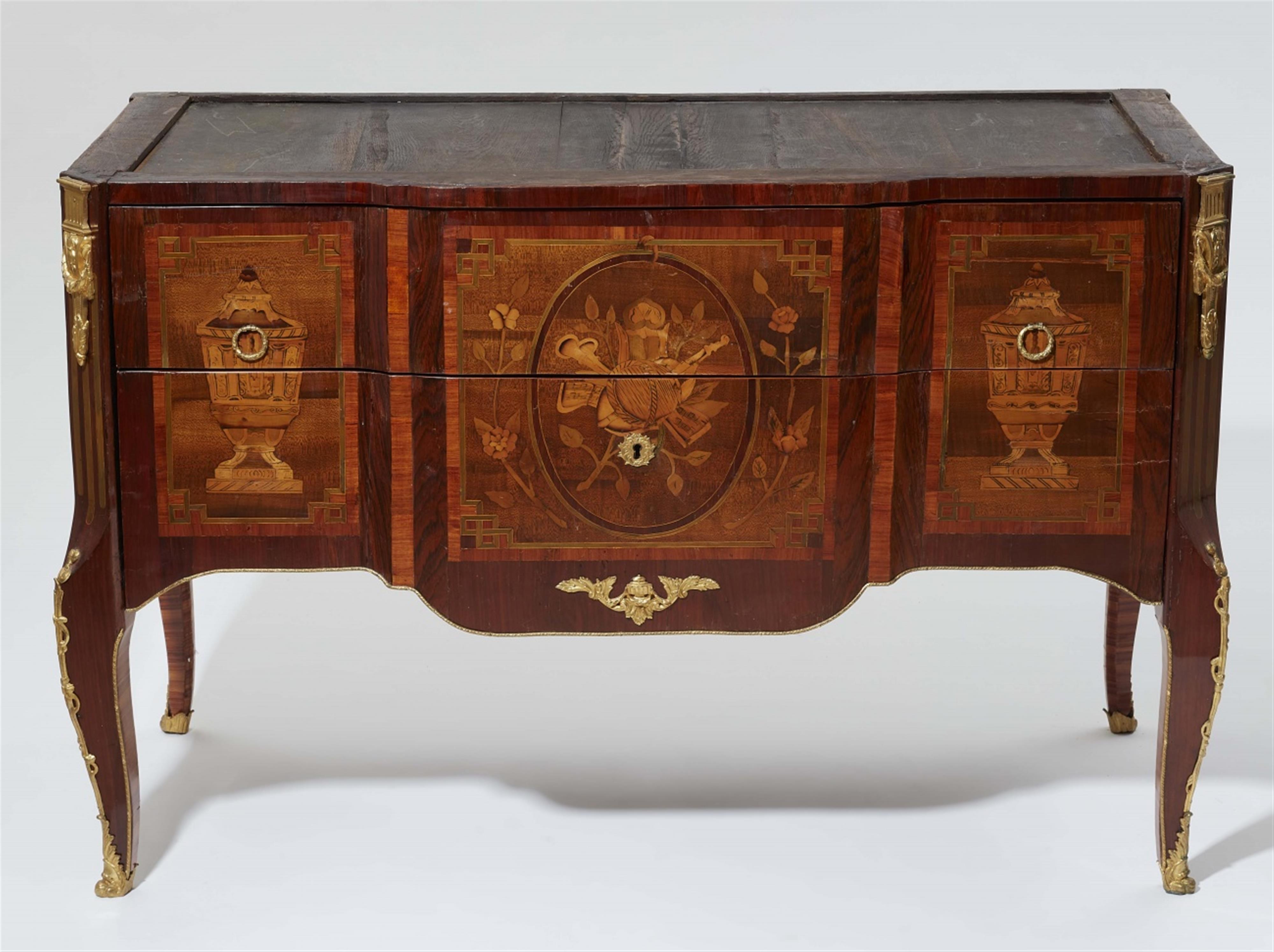 A Parisian inlaid chest of drawers - image-2