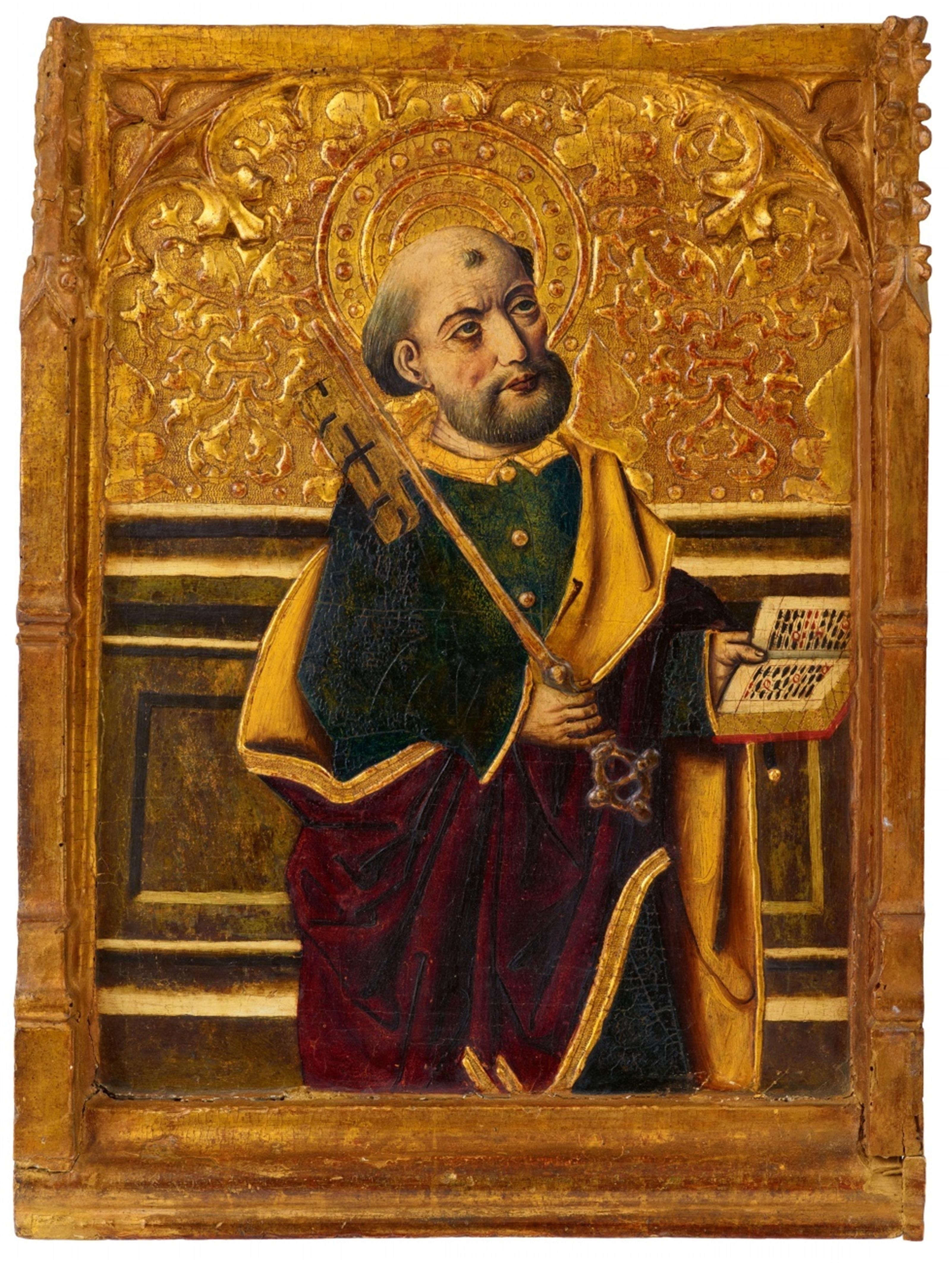 Aragonese Master 15th century - Saint Peter - image-1