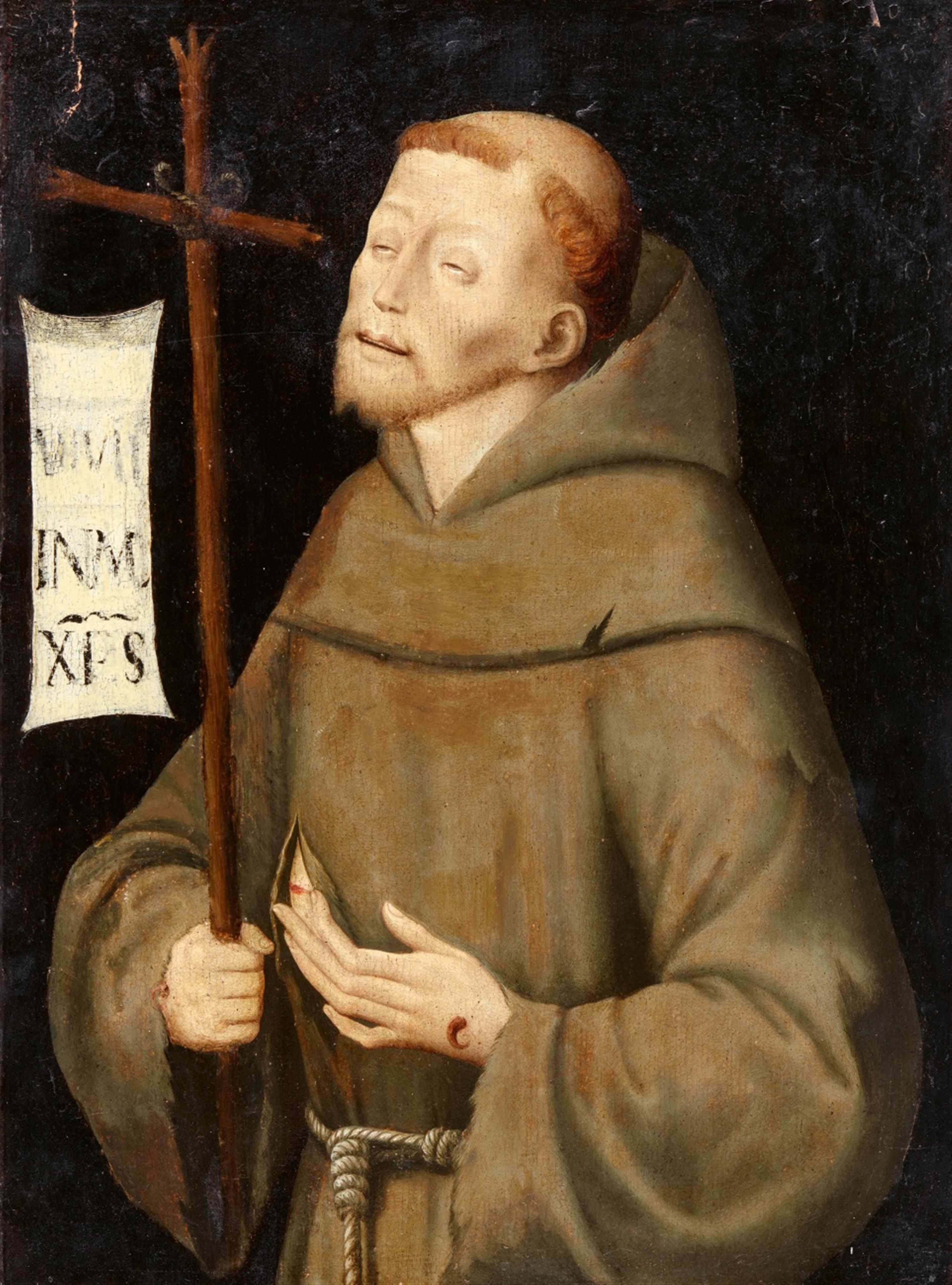 Jan Provost, attributed to - Saint Francis in Ecstasy - image-1