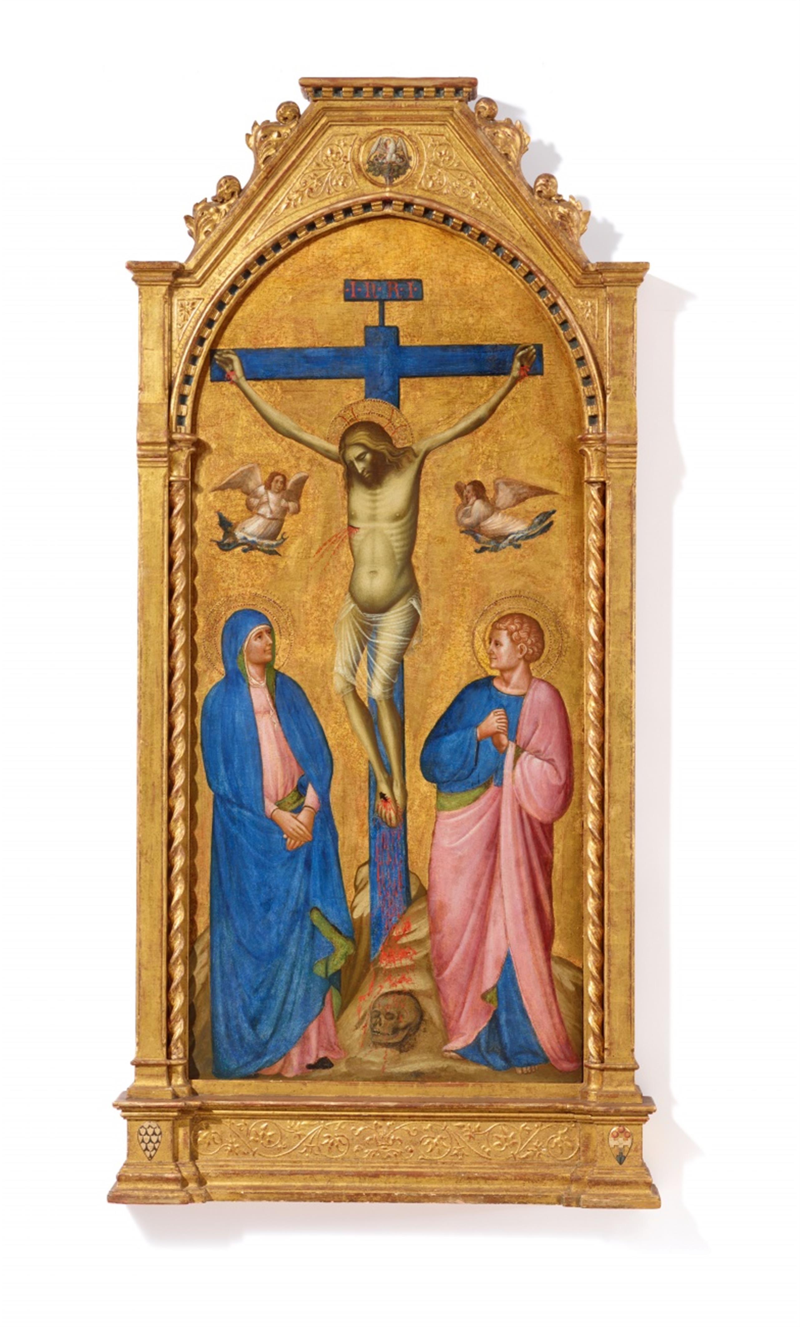 Giovanni da Bologna - Kreuzigung mit Maria, Johannes und trauernden Engeln - image-1