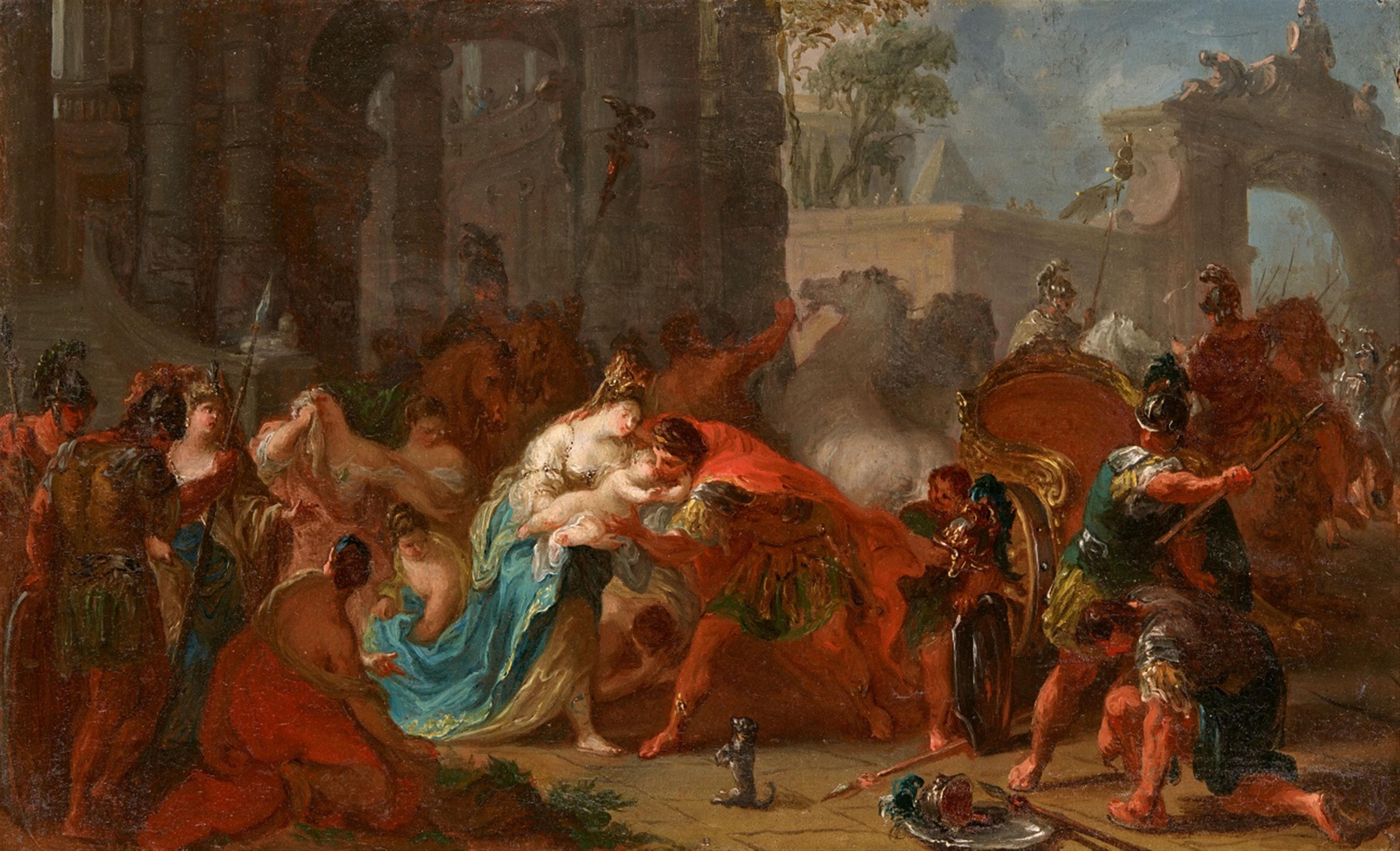 Franz Anton Maulbertsch - Hector's Farewell from Andromache and Astynax - image-1