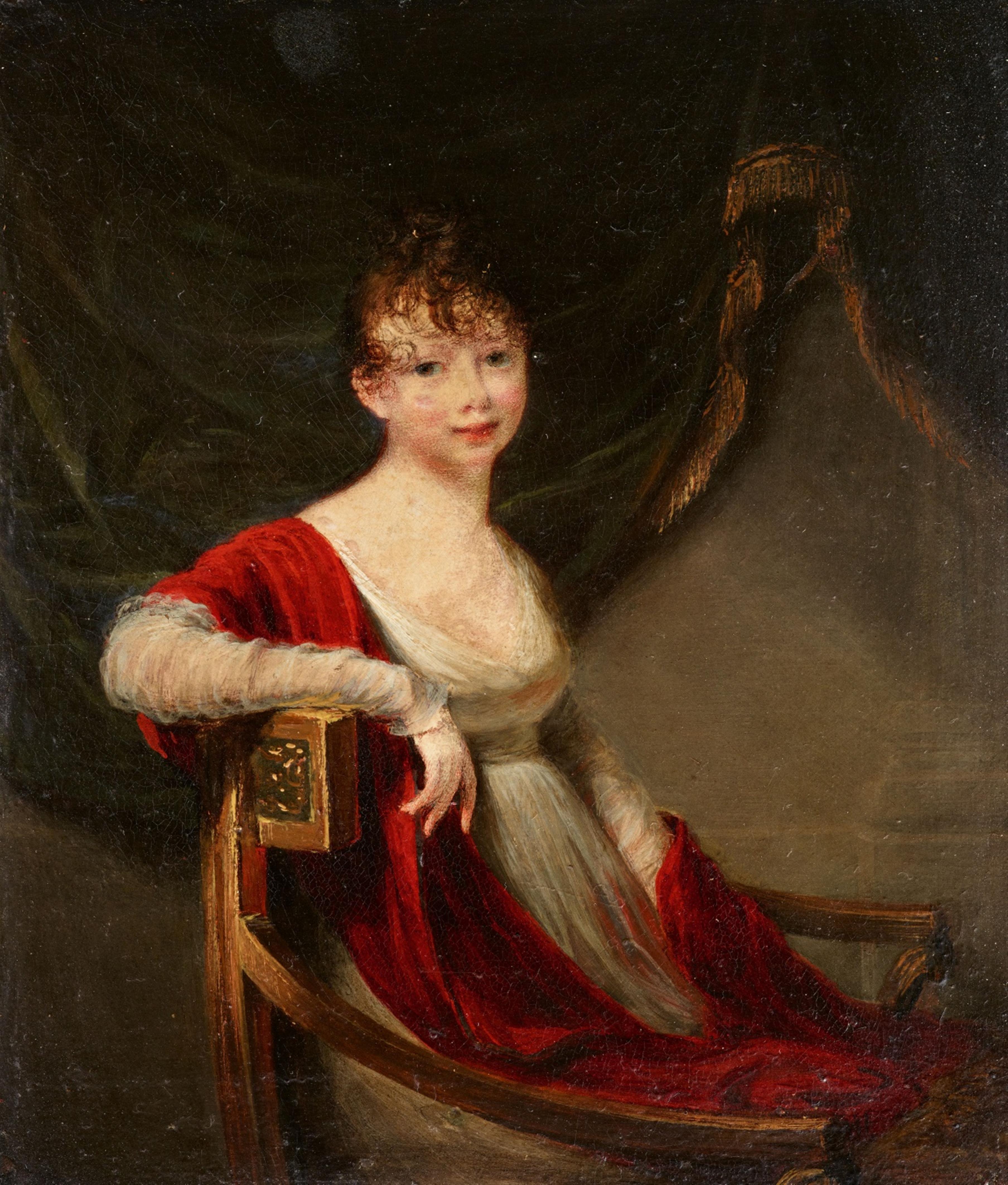 Jean-Laurent Mosnier, attributed to - Portrait of Grand Duchess Catherine Pavlovna - image-1