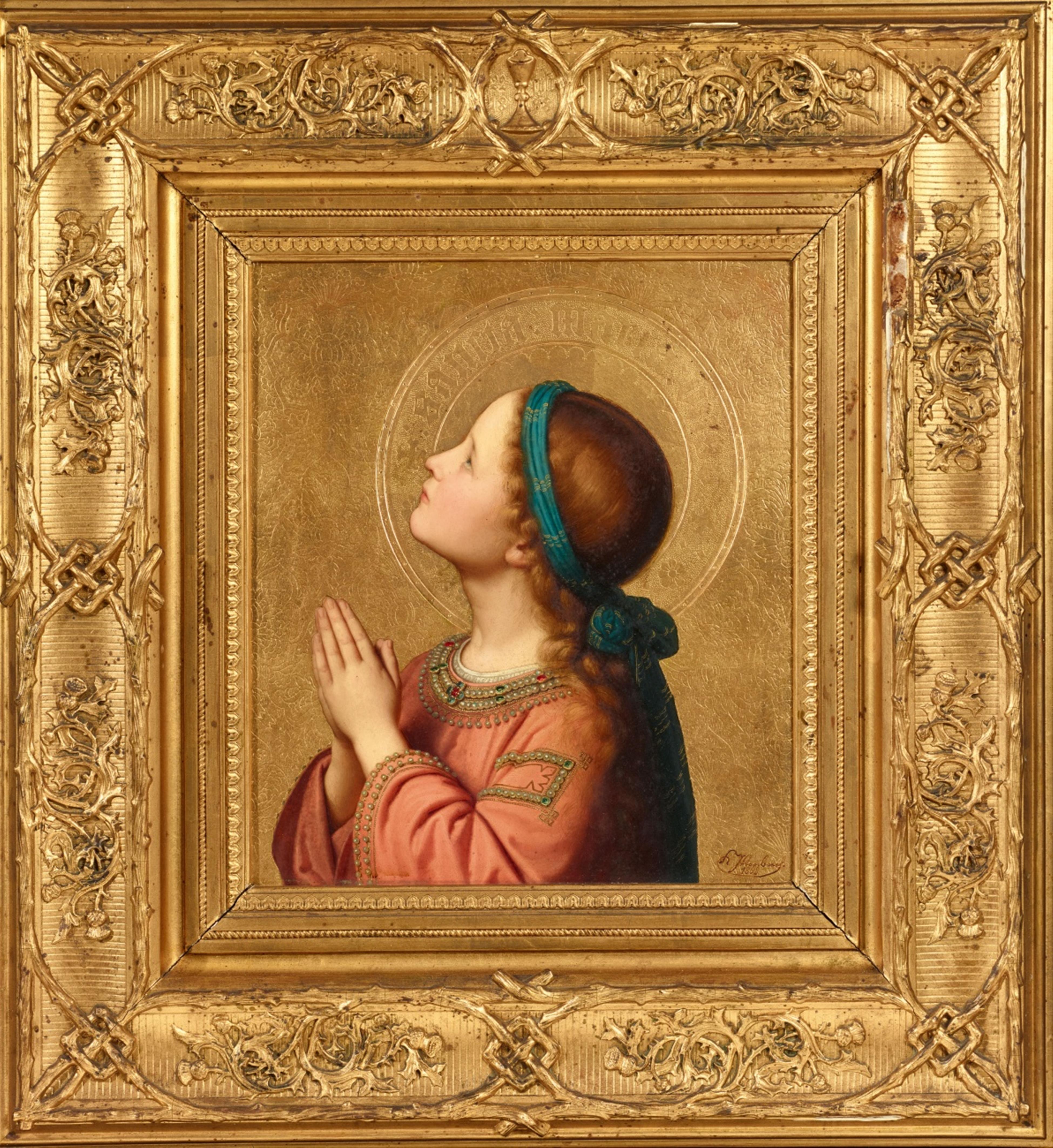 Franz Ittenbach - The Virgin at Prayer - image-1
