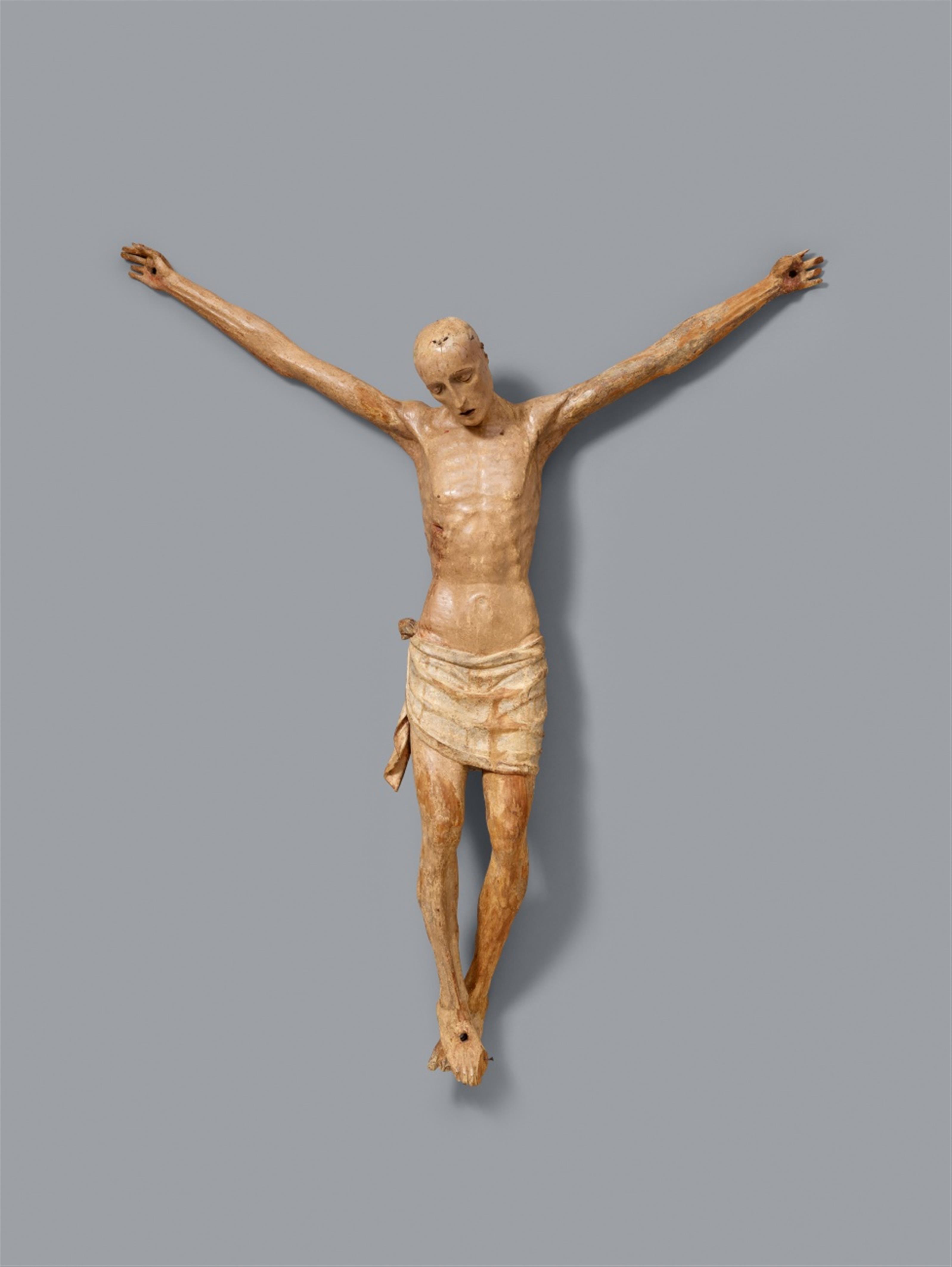 Giovanni Angelo del Maino, studio of - A carved wood Corpus Christi, workshop of Giovanni Angelo del Maino - image-1
