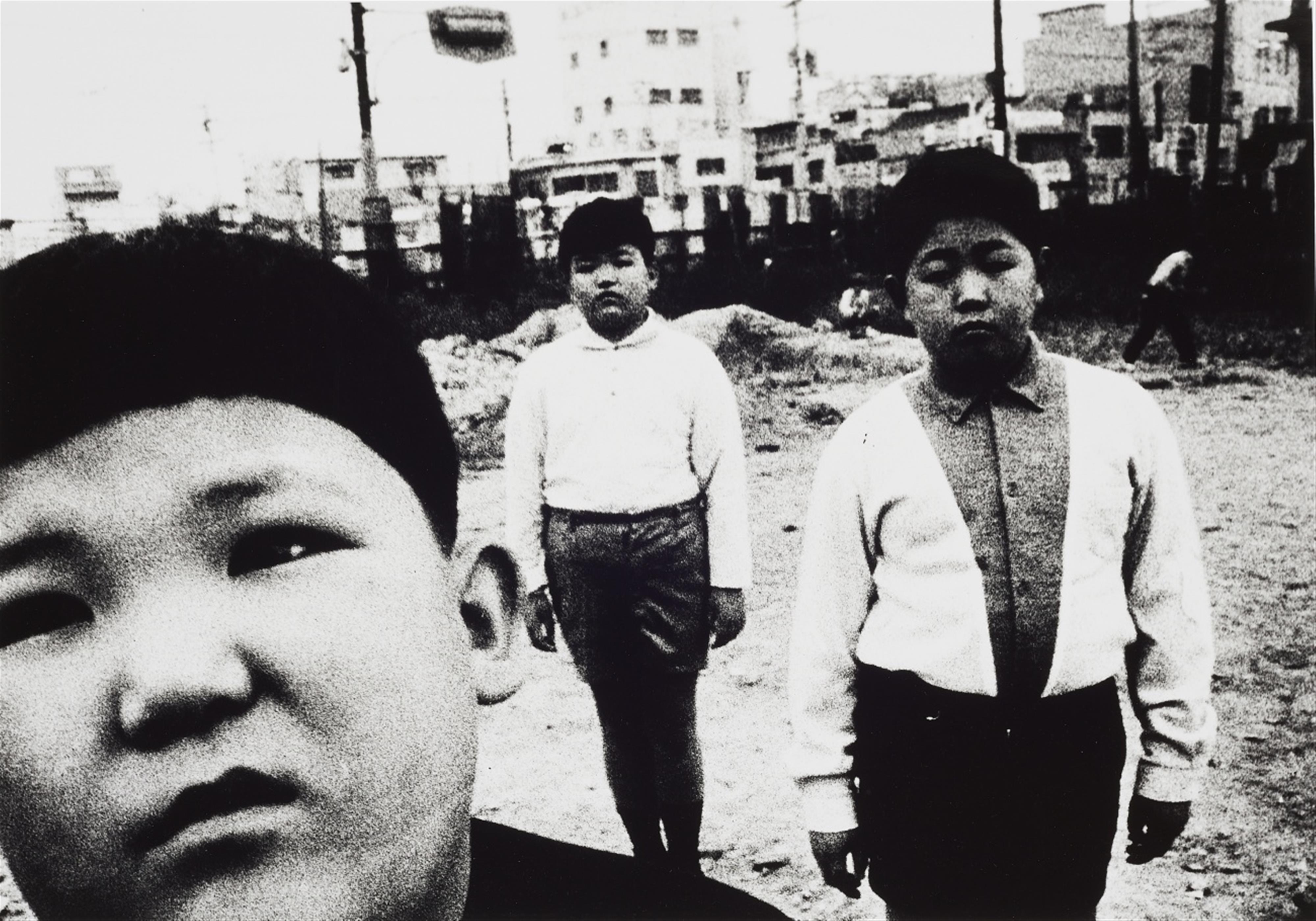 Daido Moriyama - Children who are too grownup (from the series: The Island with 100 Million People 48) - image-1