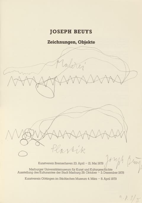 Joseph Beuys - Malerei - Plastik - image-1