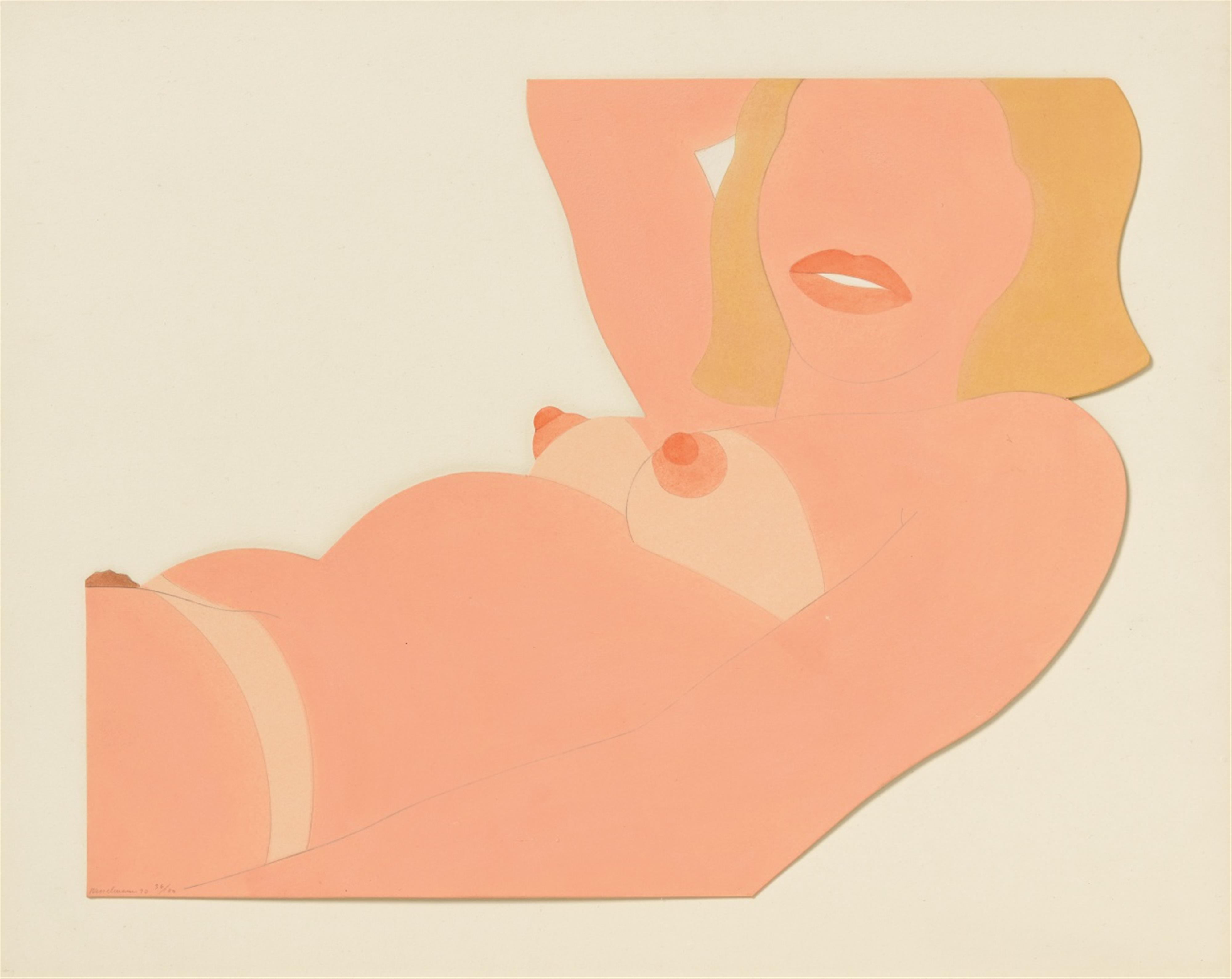 Tom Wesselmann - Great American Cut out Nude - image-1