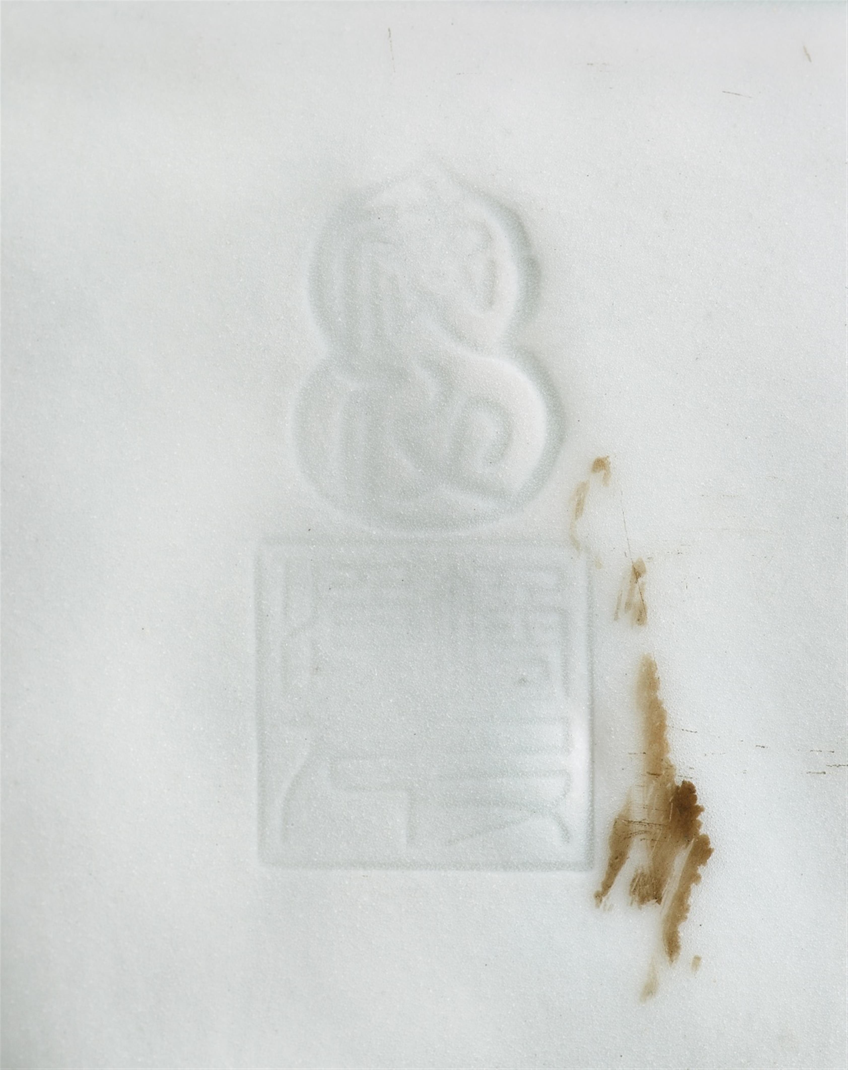 Blanc de Chine-Figur einer Guanyin. Dehua. 19. Jh. - image-2