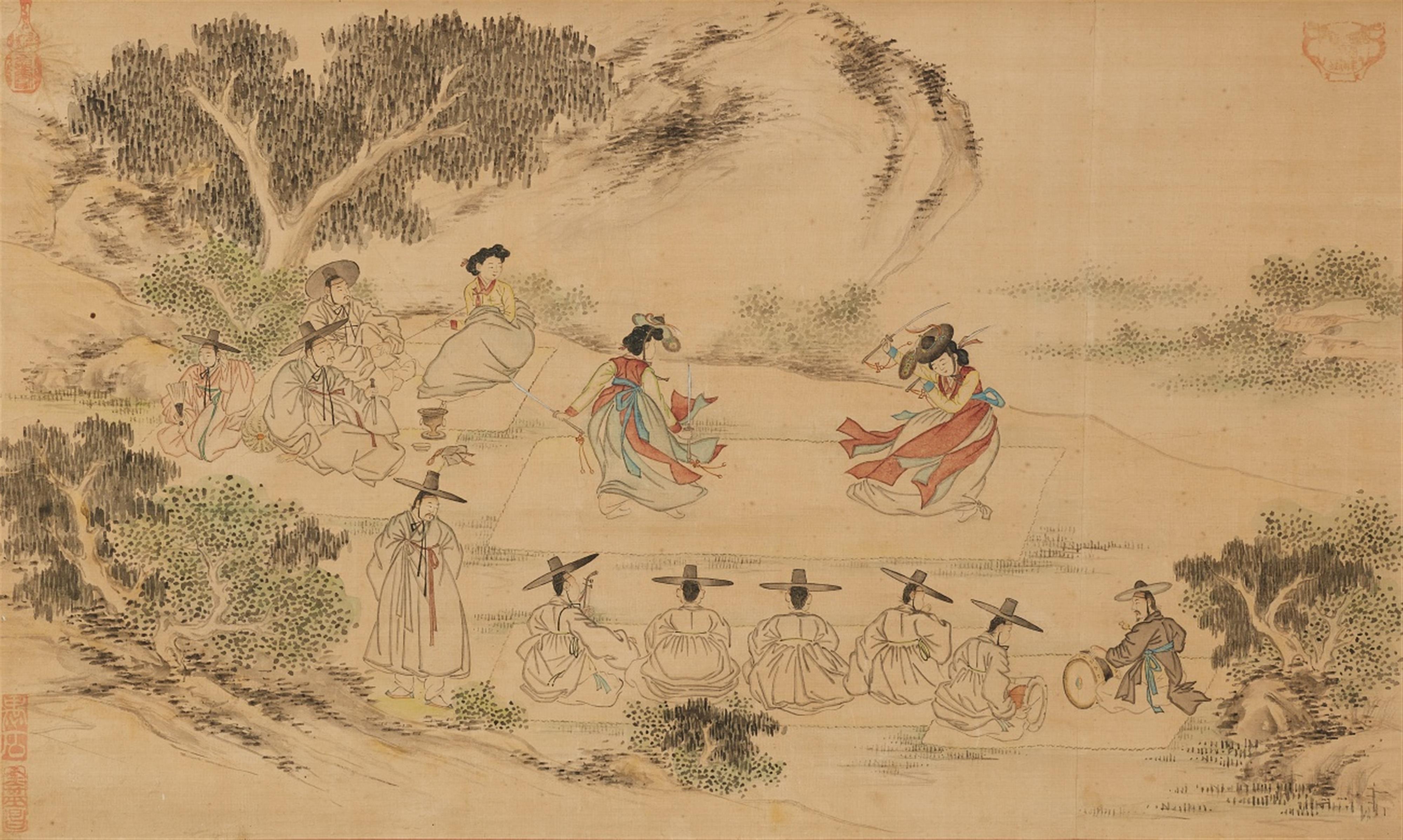 Unidentified painter - Unidentified Korean painter. Late 19th century - image-1