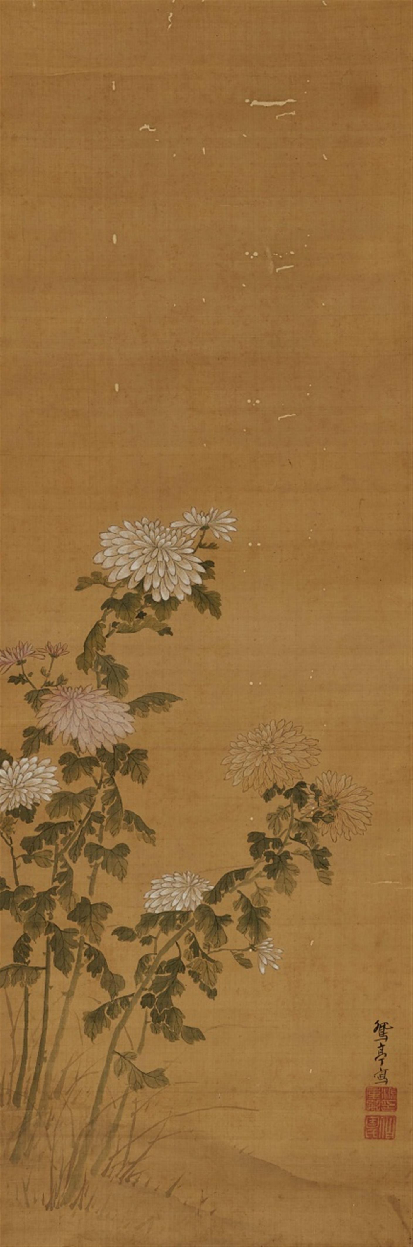 Tamura Kyoen. 1. Hälfte 20. Jh. und unidentifizierter Maler. 19. Jh. - image-2