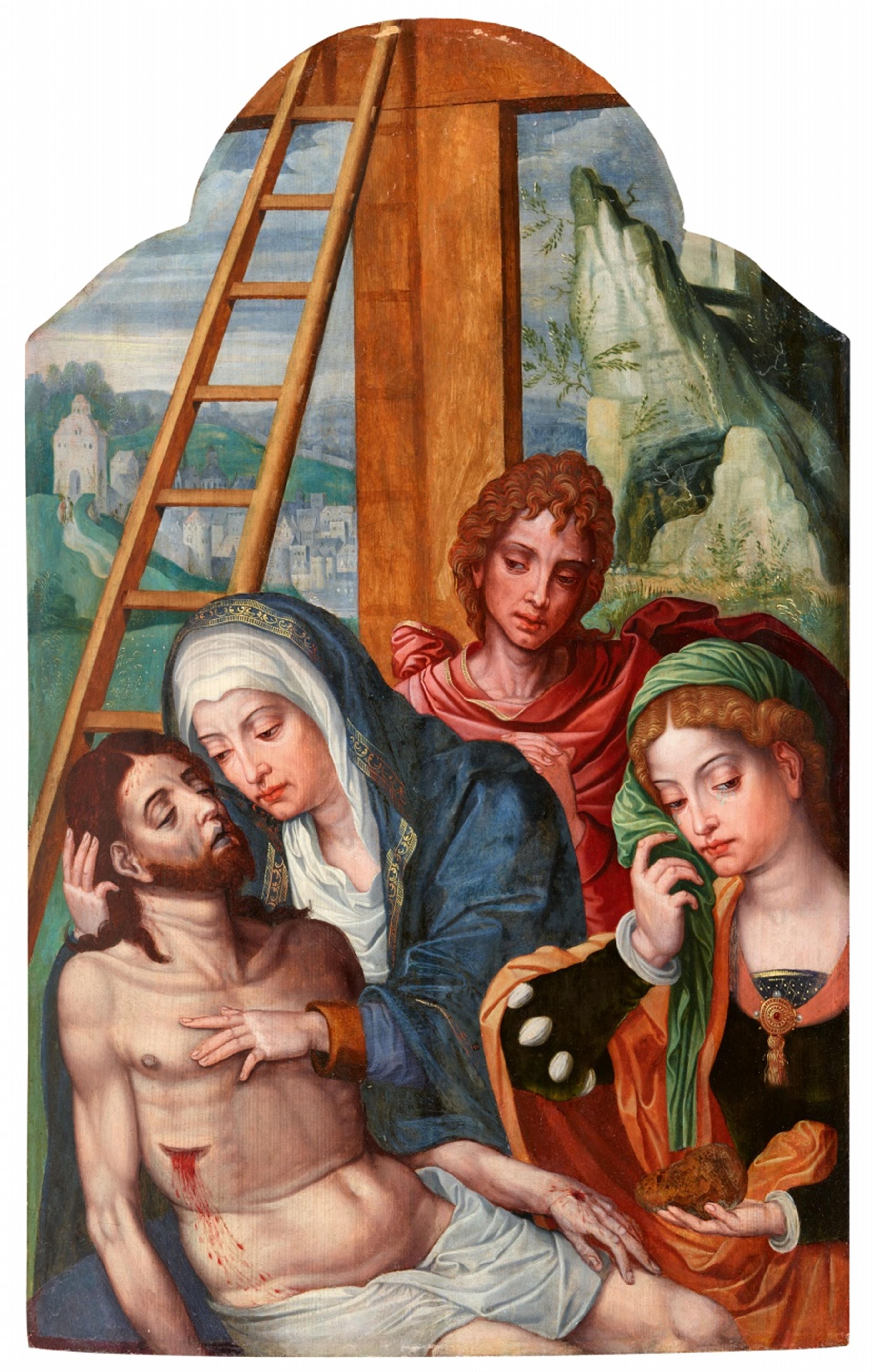 Master of the Prodigal Son, attributed to - The Lamentation - image-1