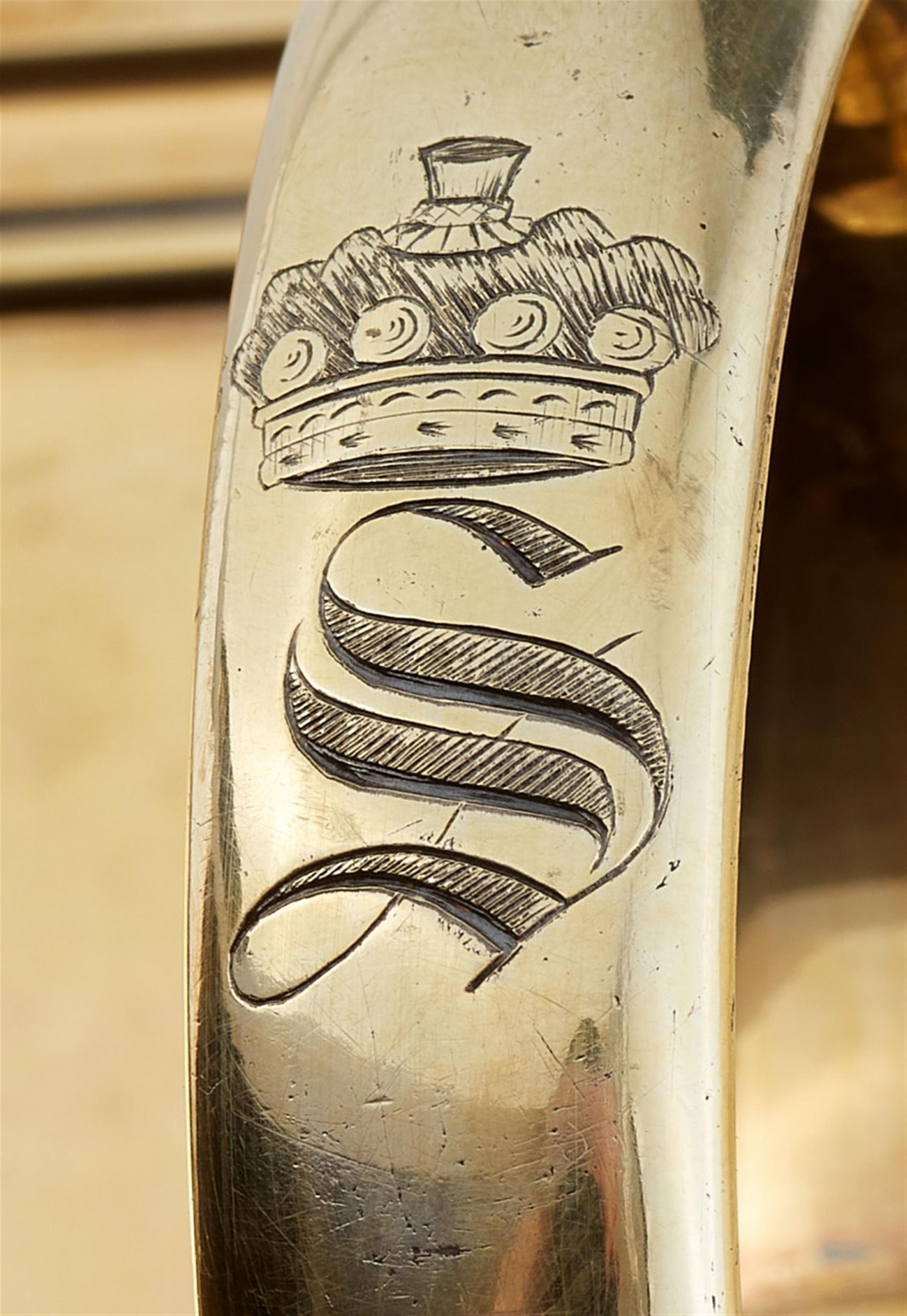 A silver gilt travel lavabo set made for Charles Stuart, 1st Baron Stuart de Rothesay - image-4