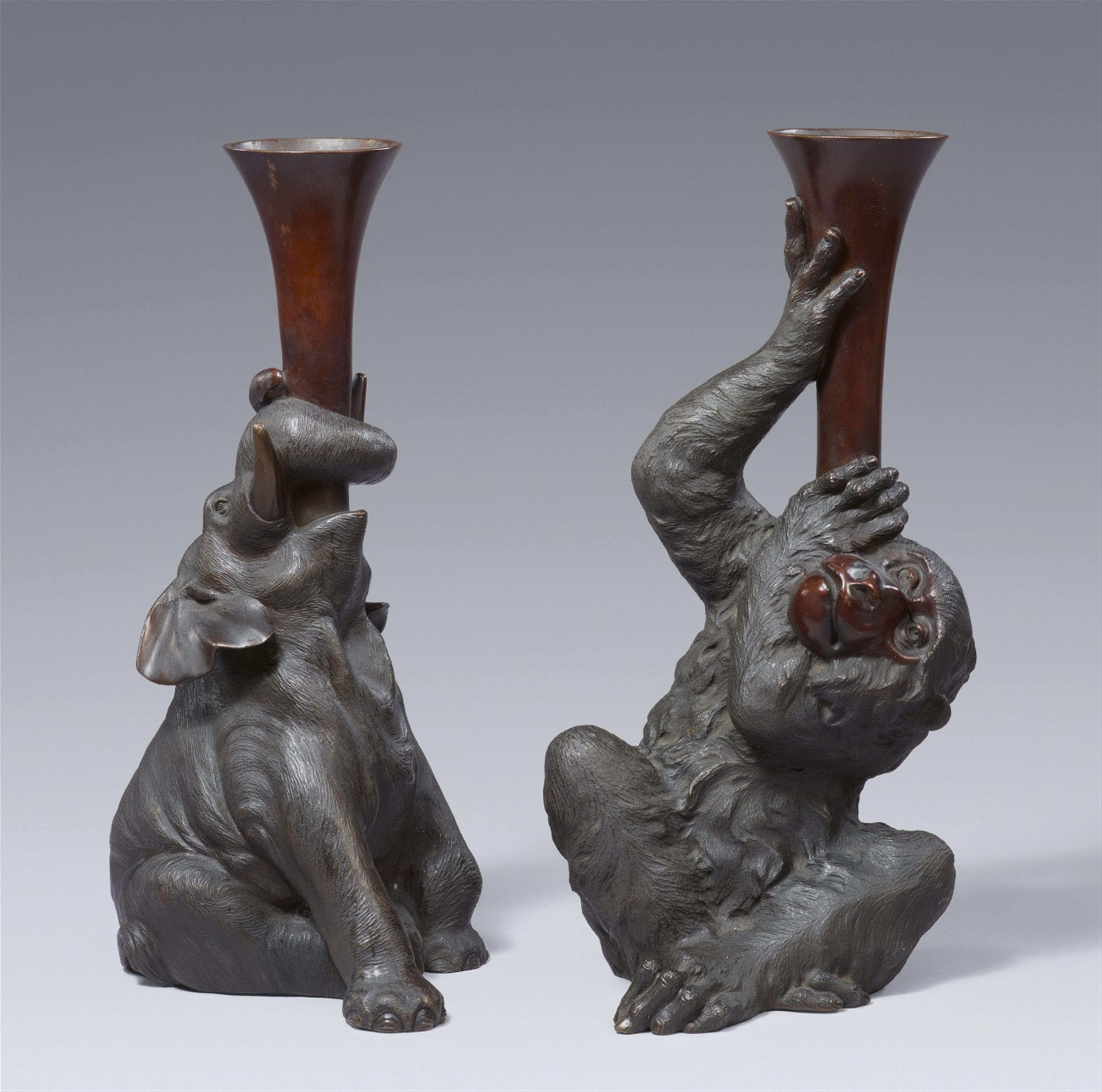 Paar japanische Vasen - image-1