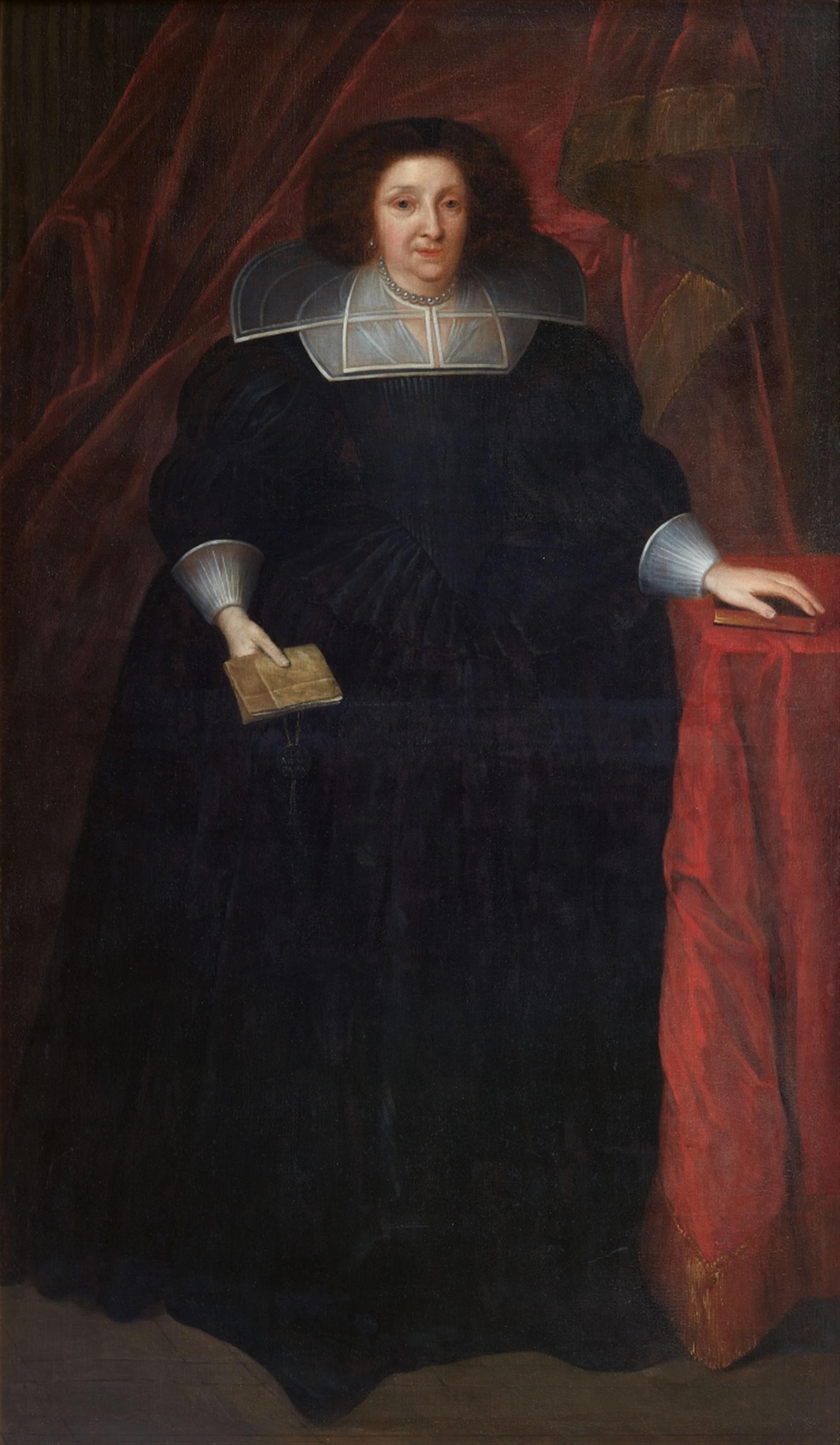Flemish School around 1620 / 25 - Portrait of Marguerite de Lalaing, Comtesse de Berlaymont - image-1