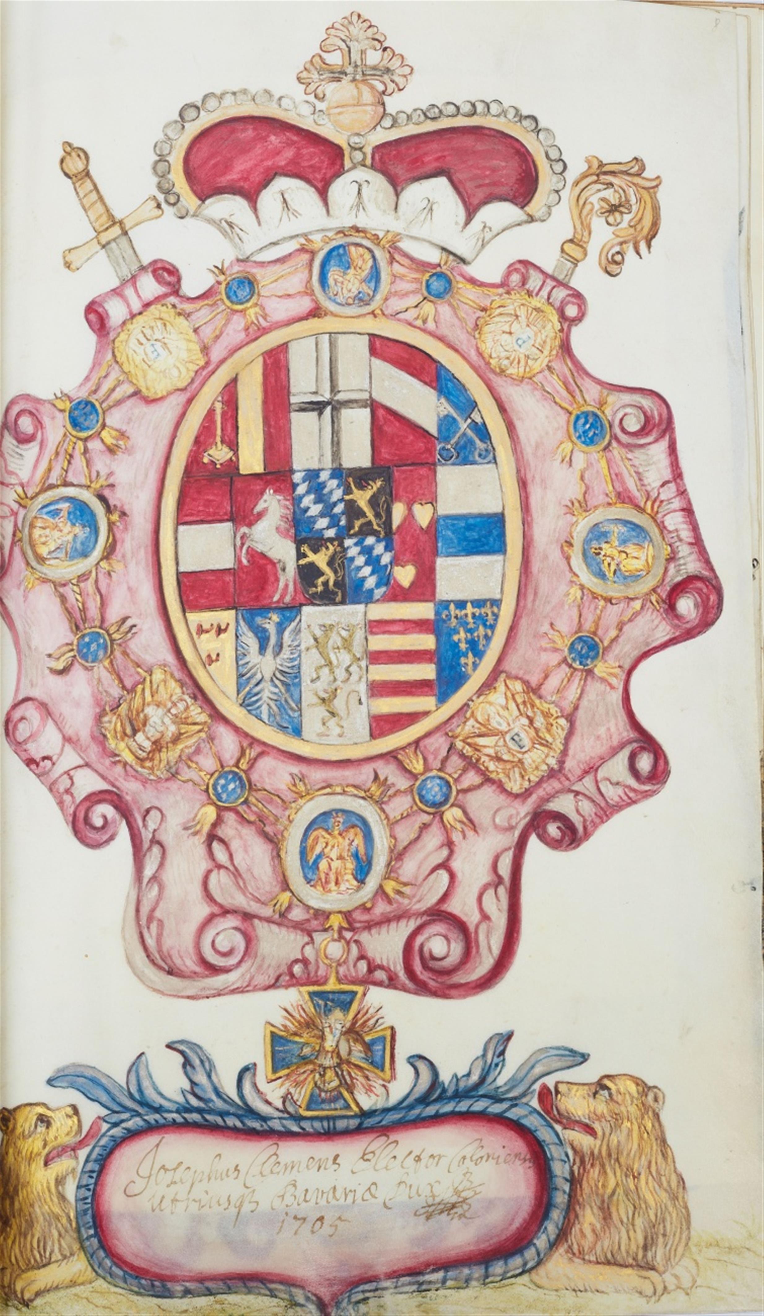 Mitglieder- und Gästebuch der "Confrérie des Roi Mages" am Kloster Berlaymont, Brüssel. - image-3