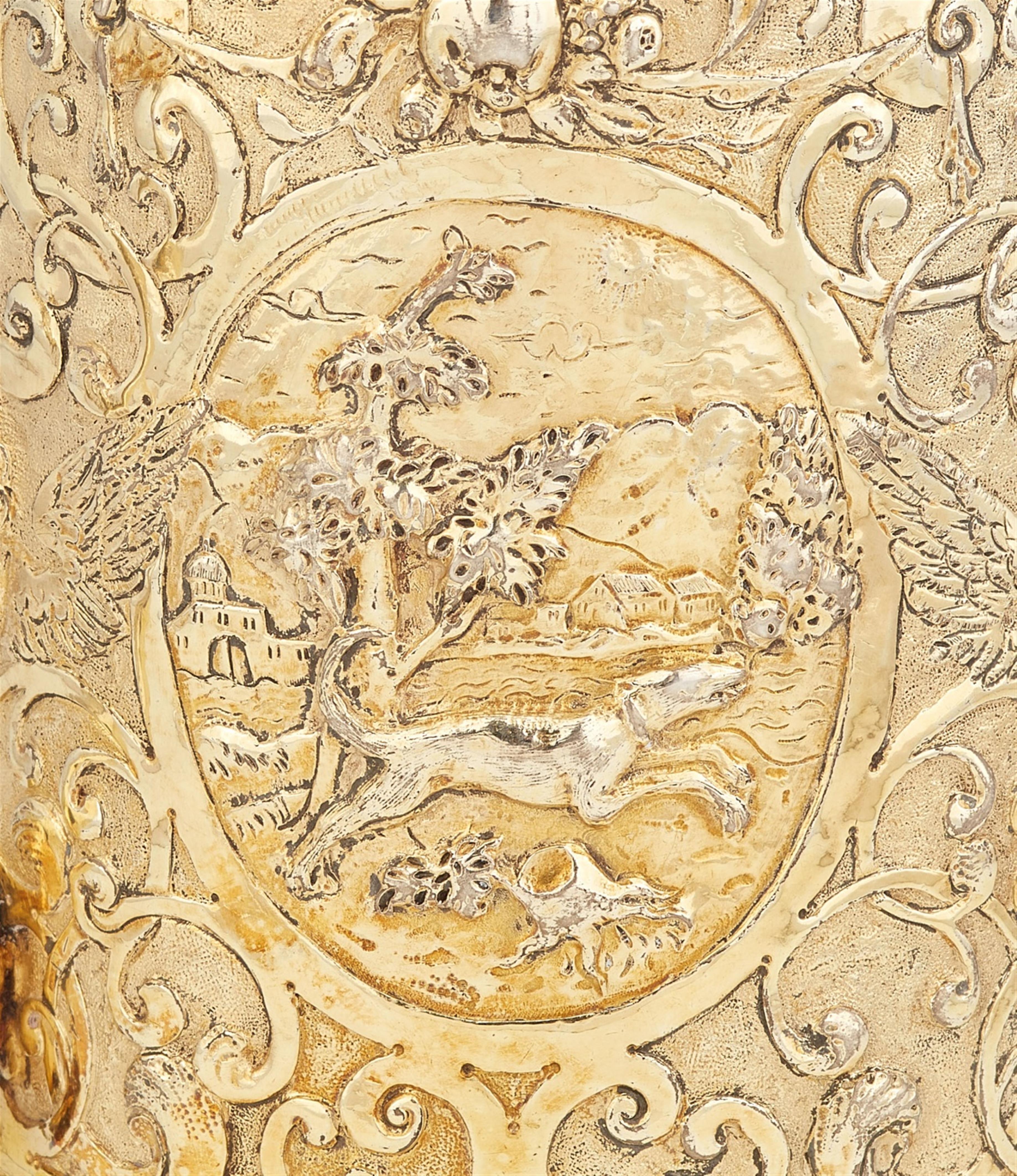 A Regensburg silver gilt tankard - image-4
