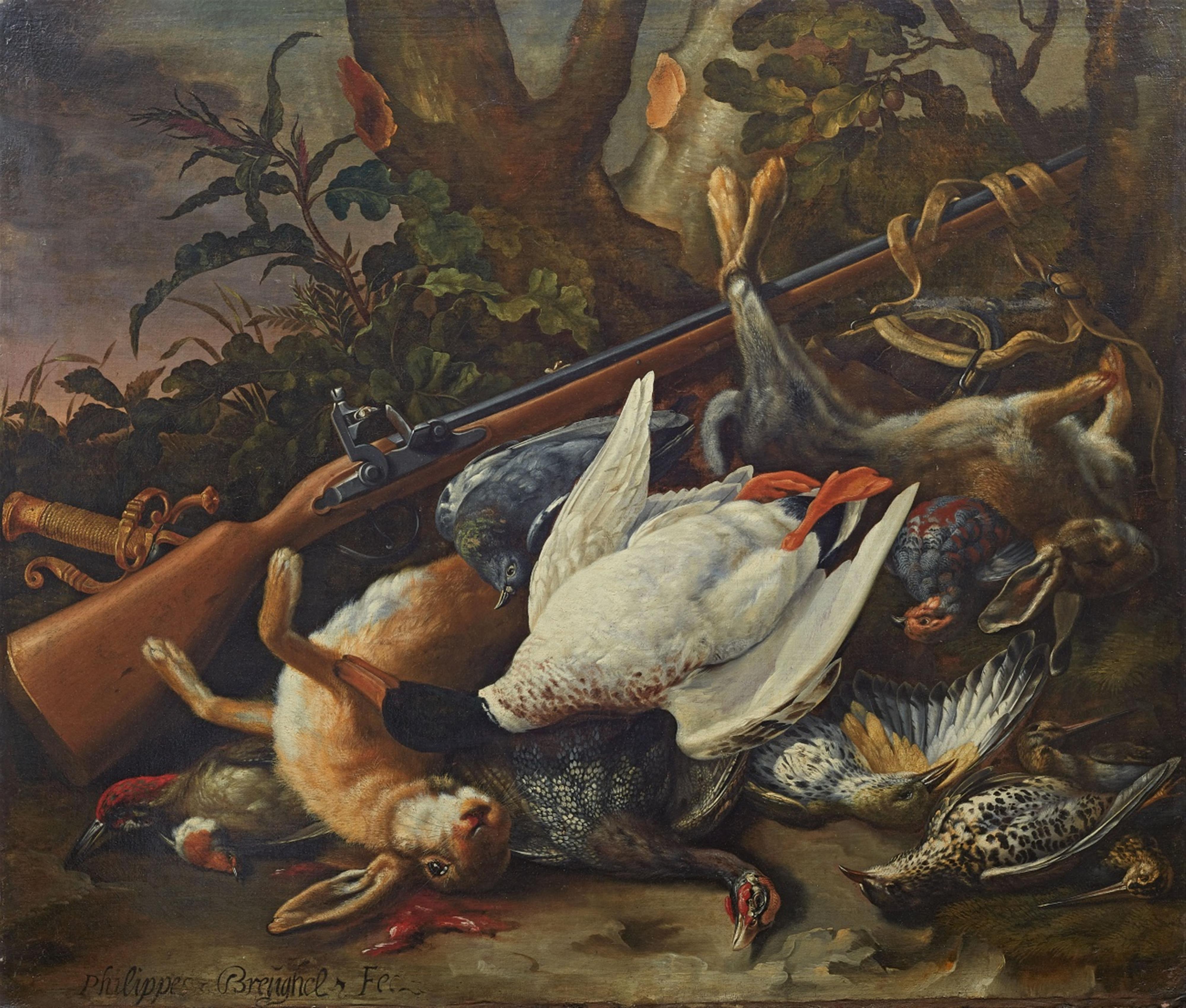 Philippe Brueghel - Hunting Still Life - image-1
