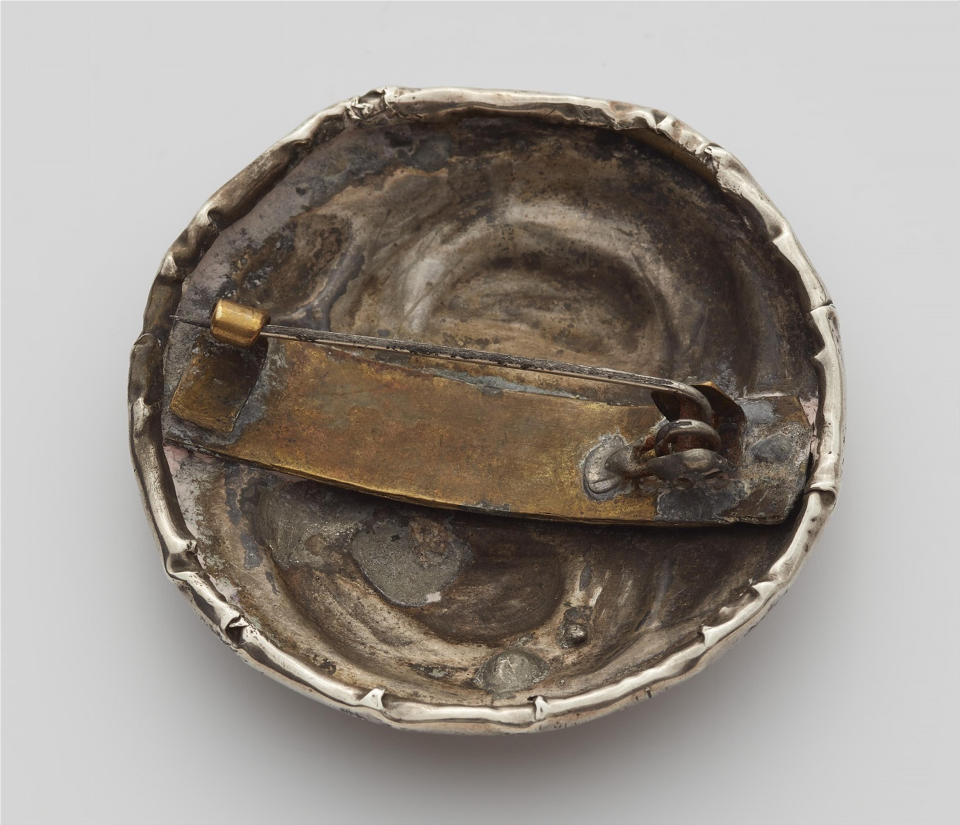 A sheet silver buckle brooch - image-2