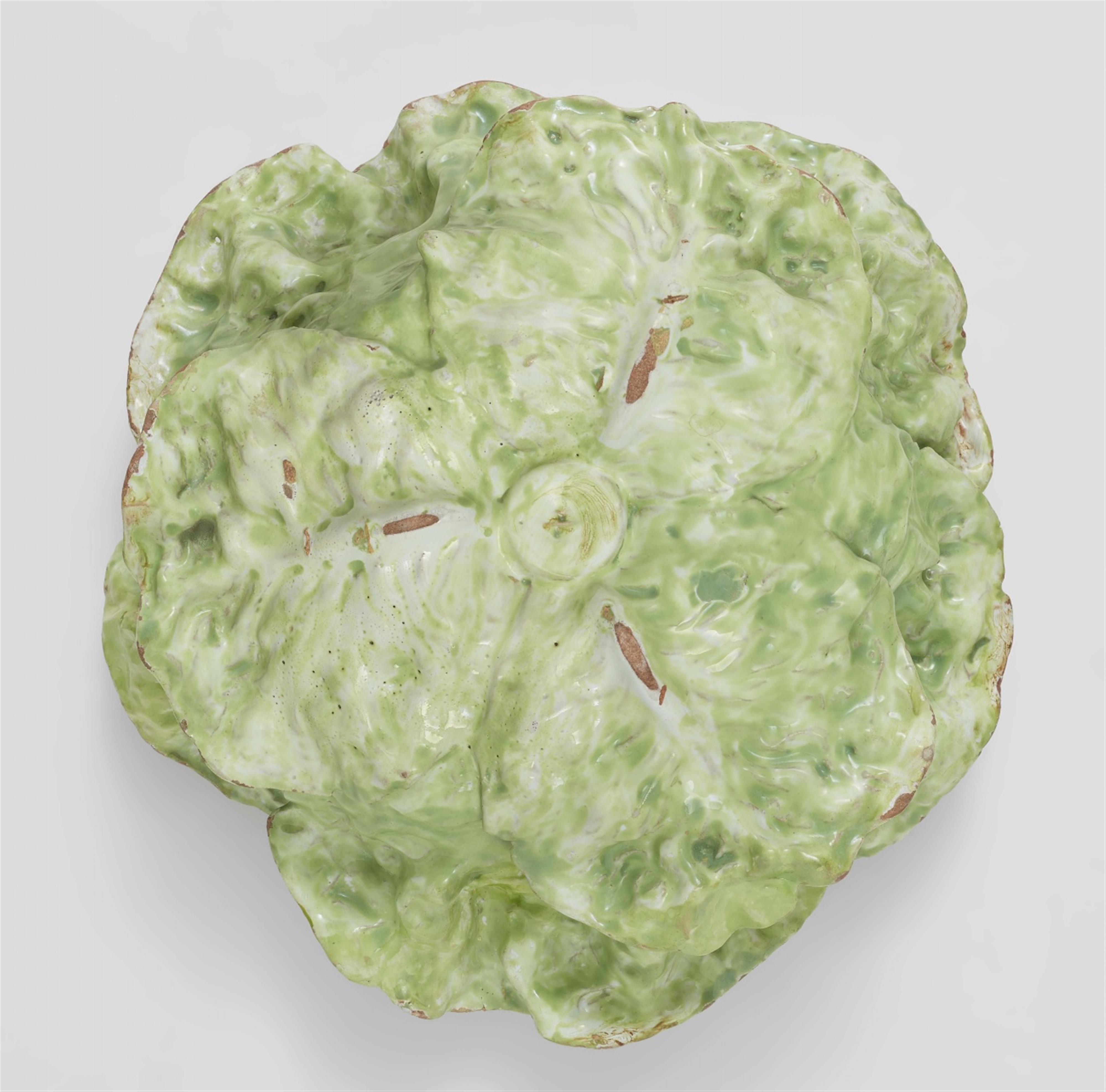 A French faience tureen formed as a lettuce - image-2