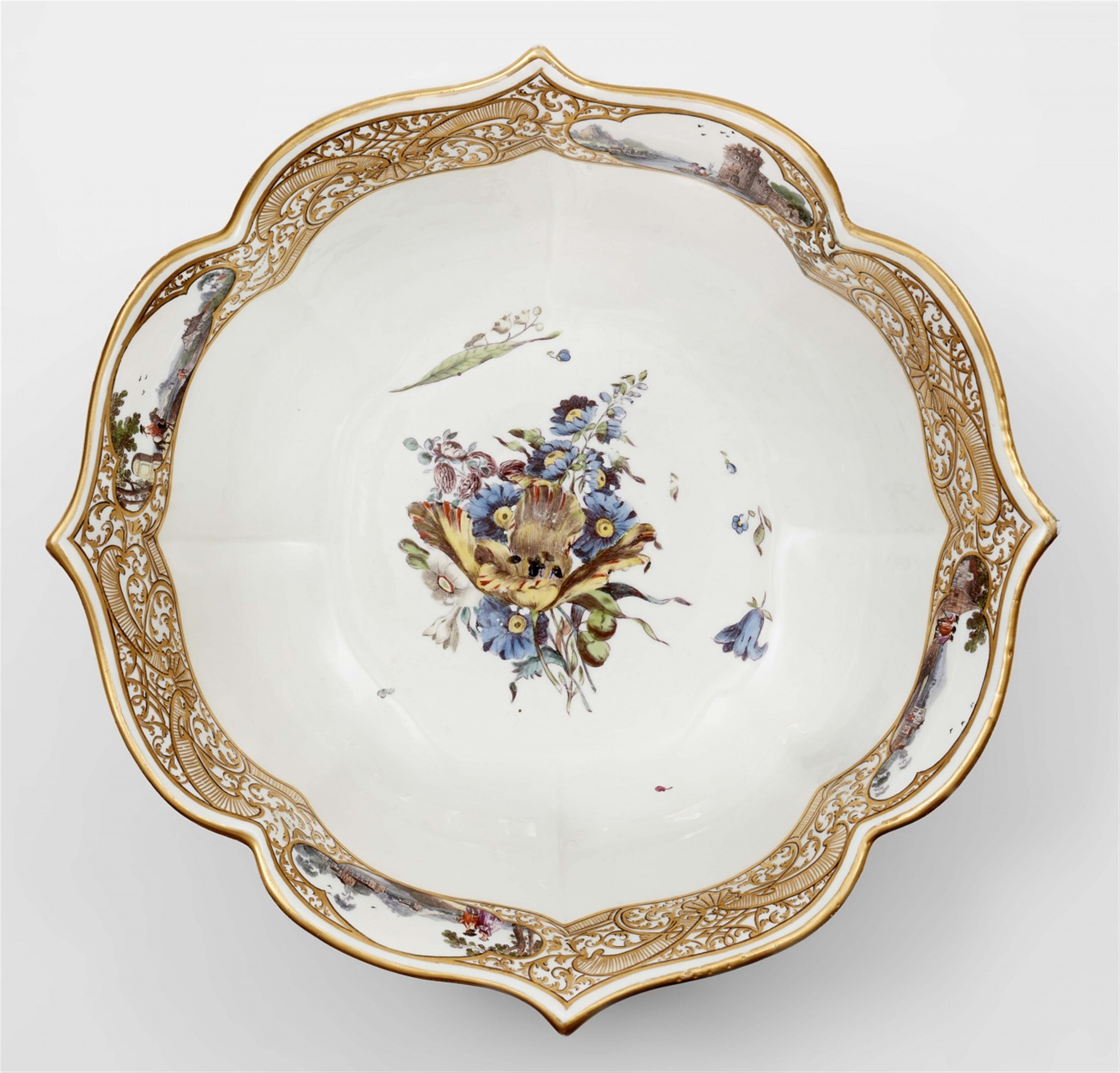 A rare Meissen porcelain bowl from the Christie-Miller Service - image-2