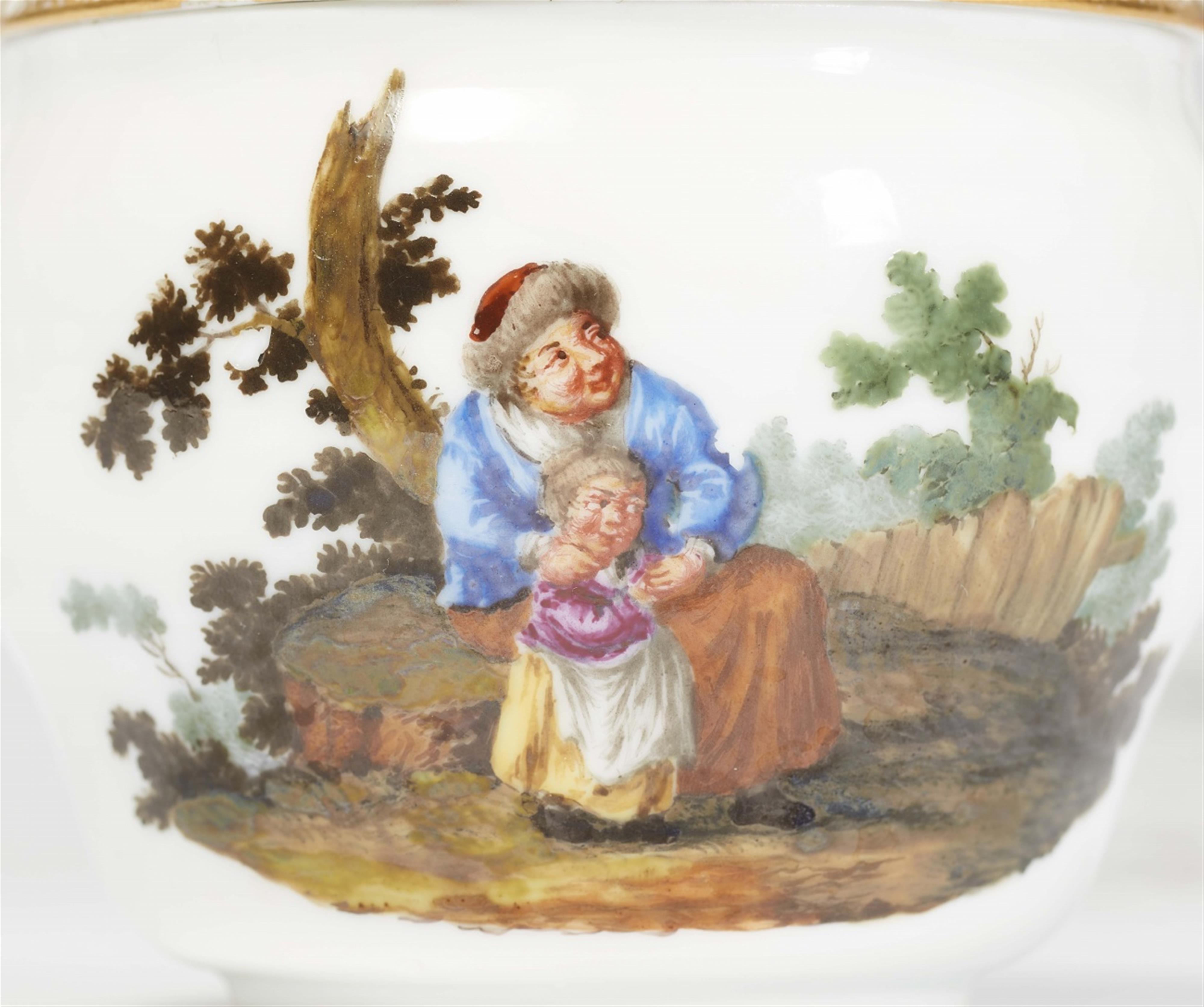 A Meissen porcelain déjeuner with scenes after David Teniers - image-7