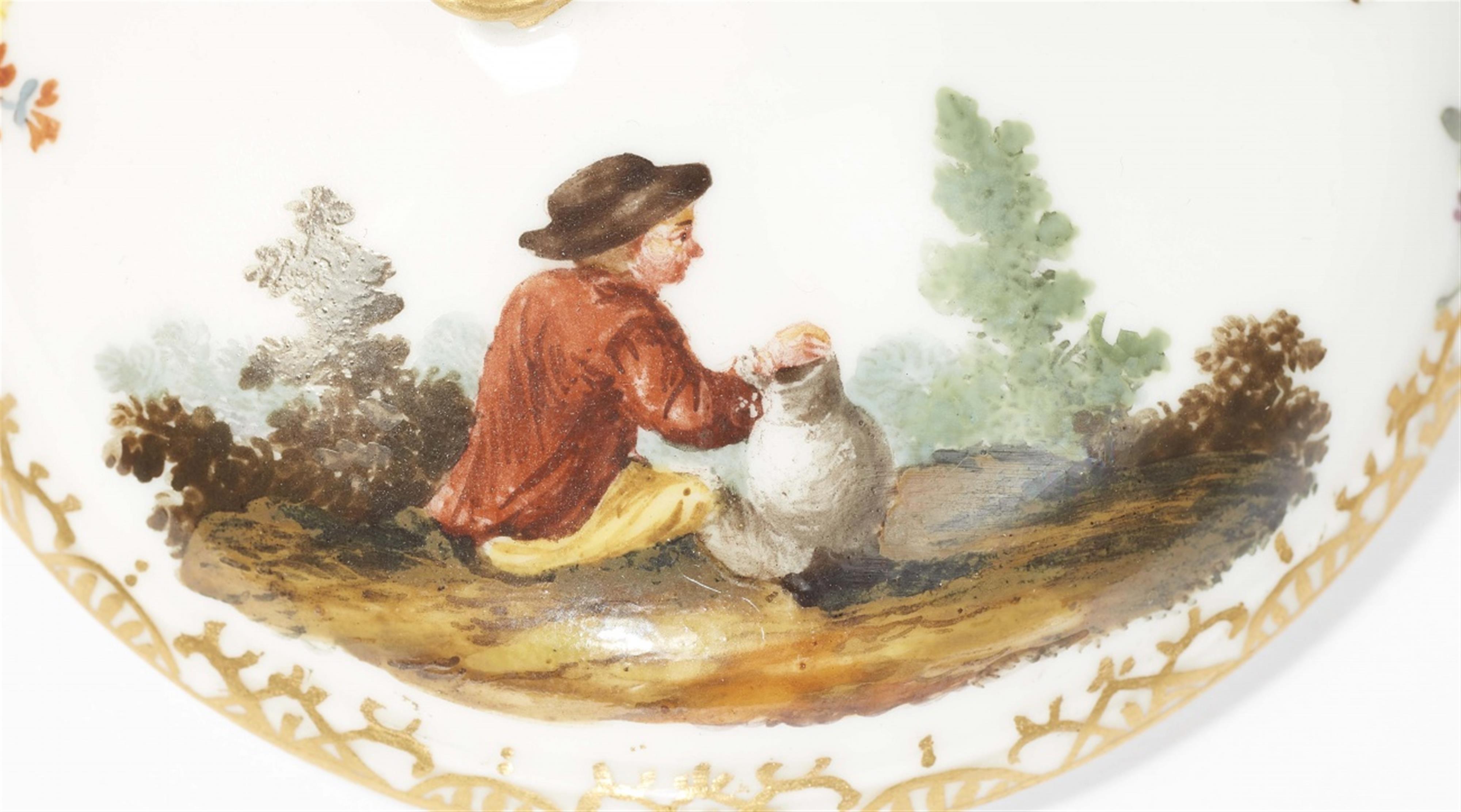 A Meissen porcelain déjeuner with scenes after David Teniers - image-17