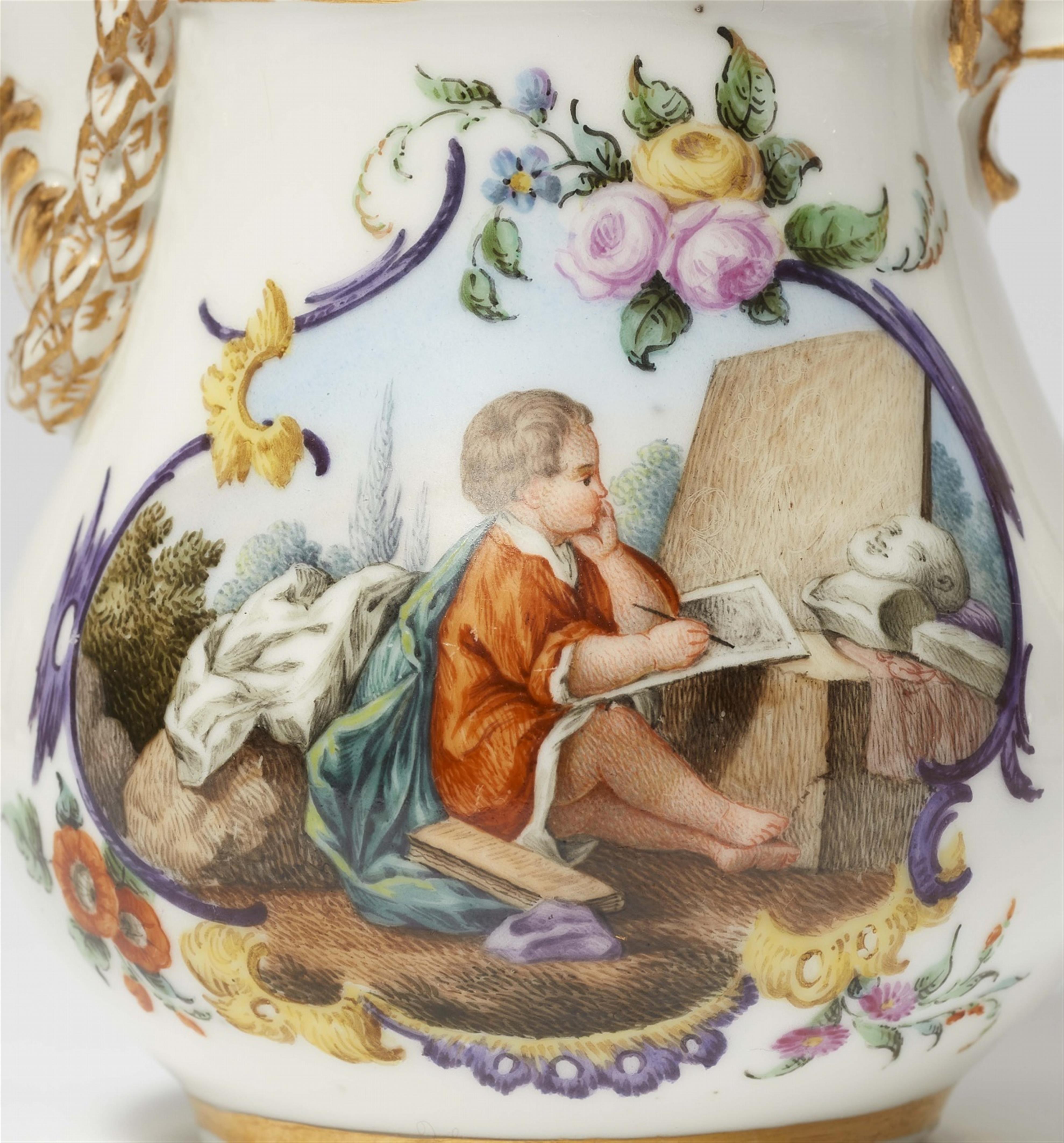 Six items from a Meissen porcelain déjeuner with children - image-5