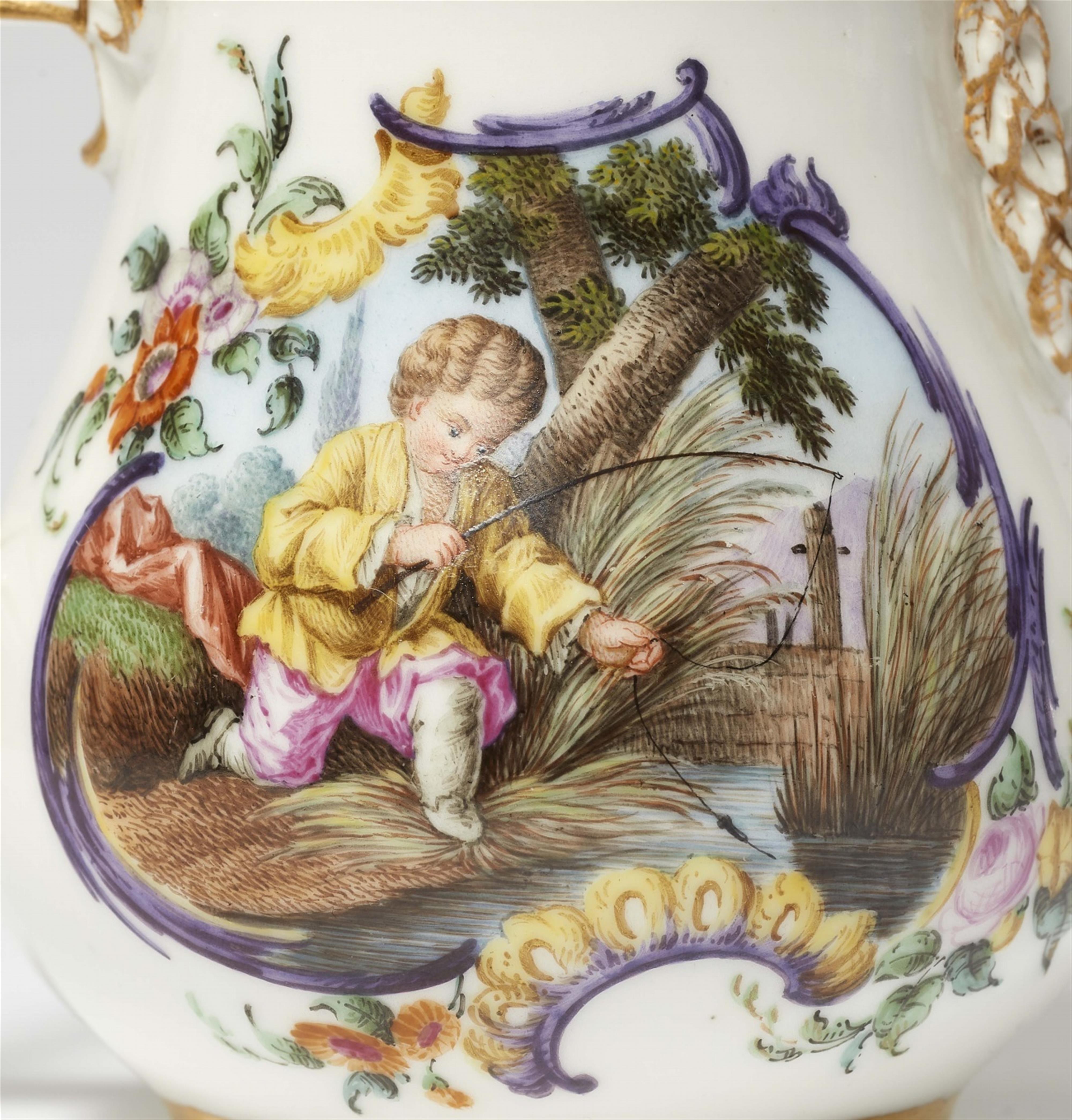 Six items from a Meissen porcelain déjeuner with children - image-6