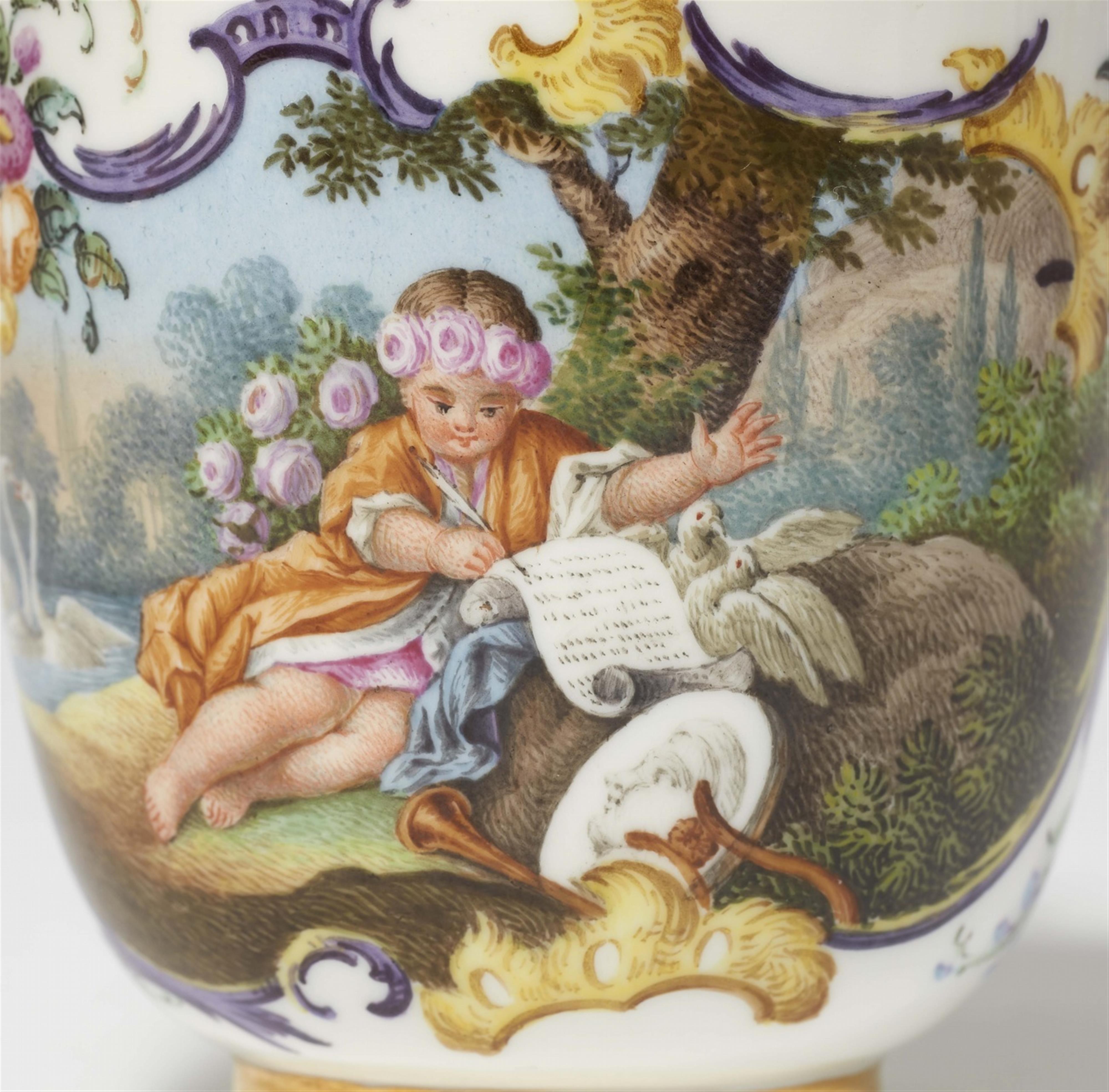 Six items from a Meissen porcelain déjeuner with children - image-7