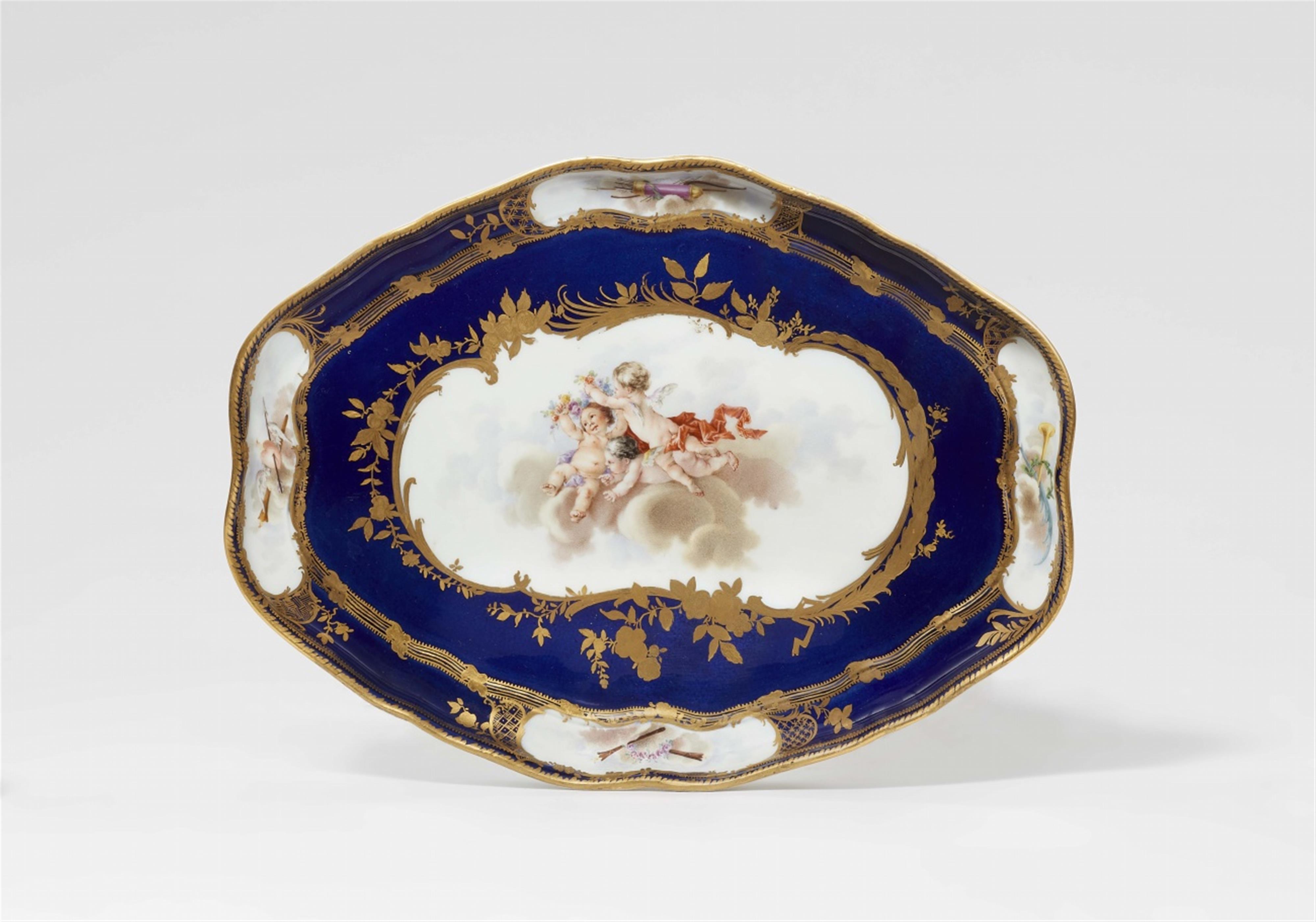 A rare Meissen porcelain déjeuner with putti - image-2