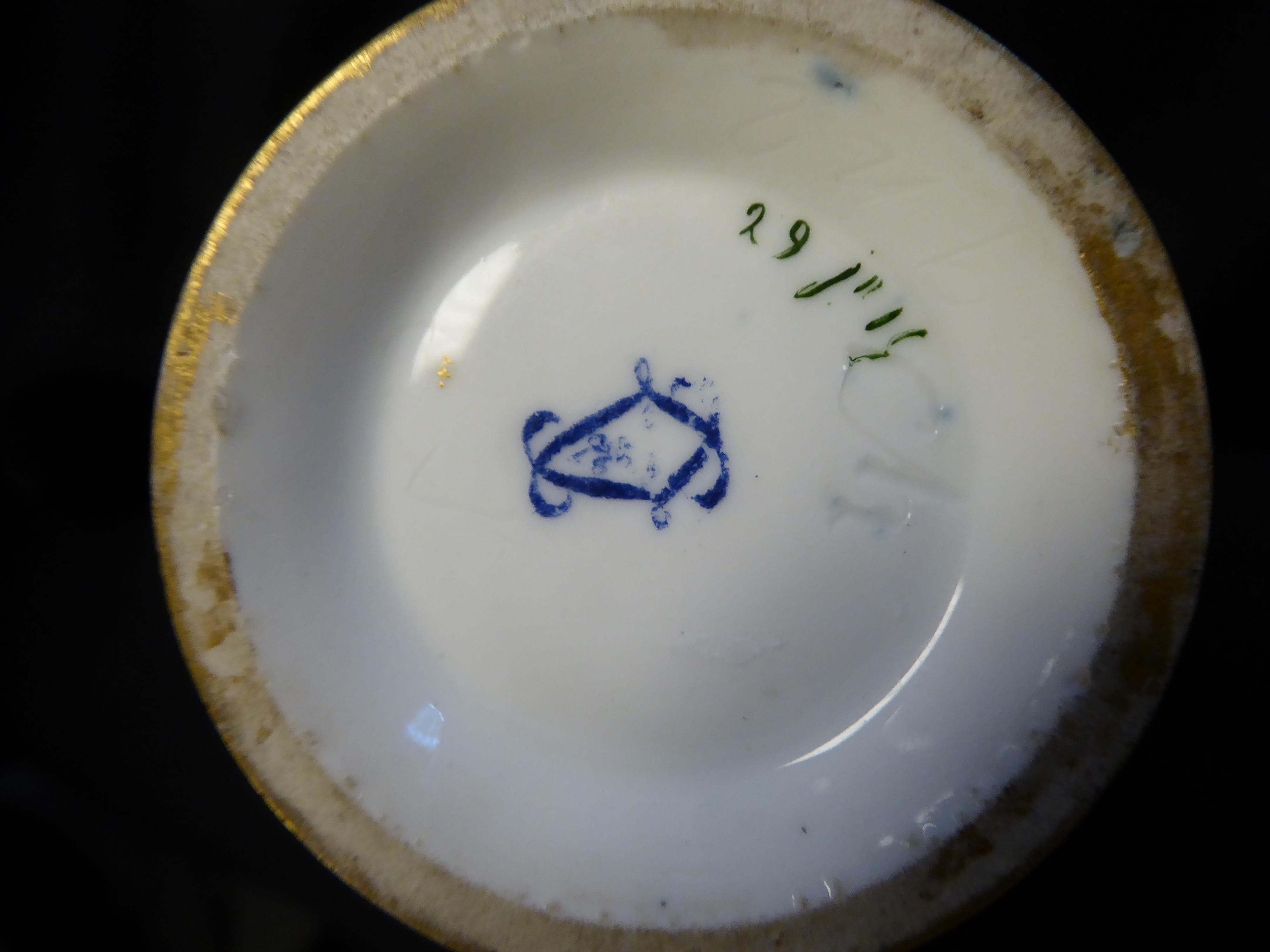 A Sèvres porcelain cup with a view of Ecouen Palace - image-3