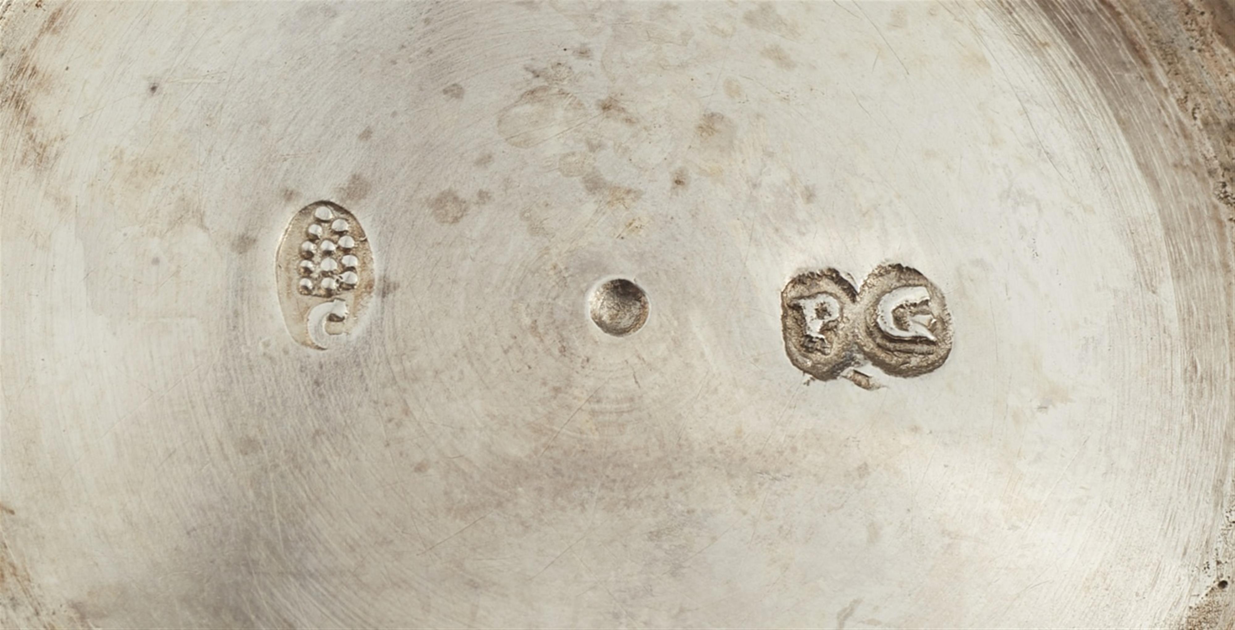 A parcel gilt Augsburg silver beaker - image-2
