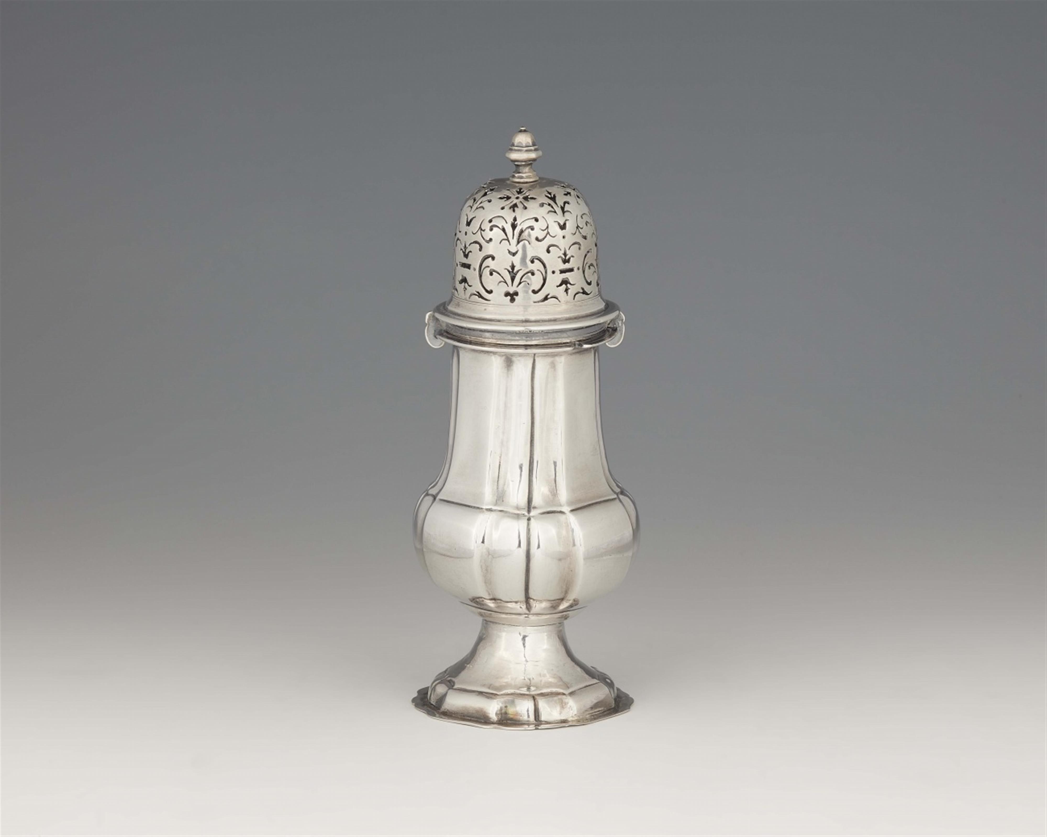 An Augsburg silver sugar caster - image-1