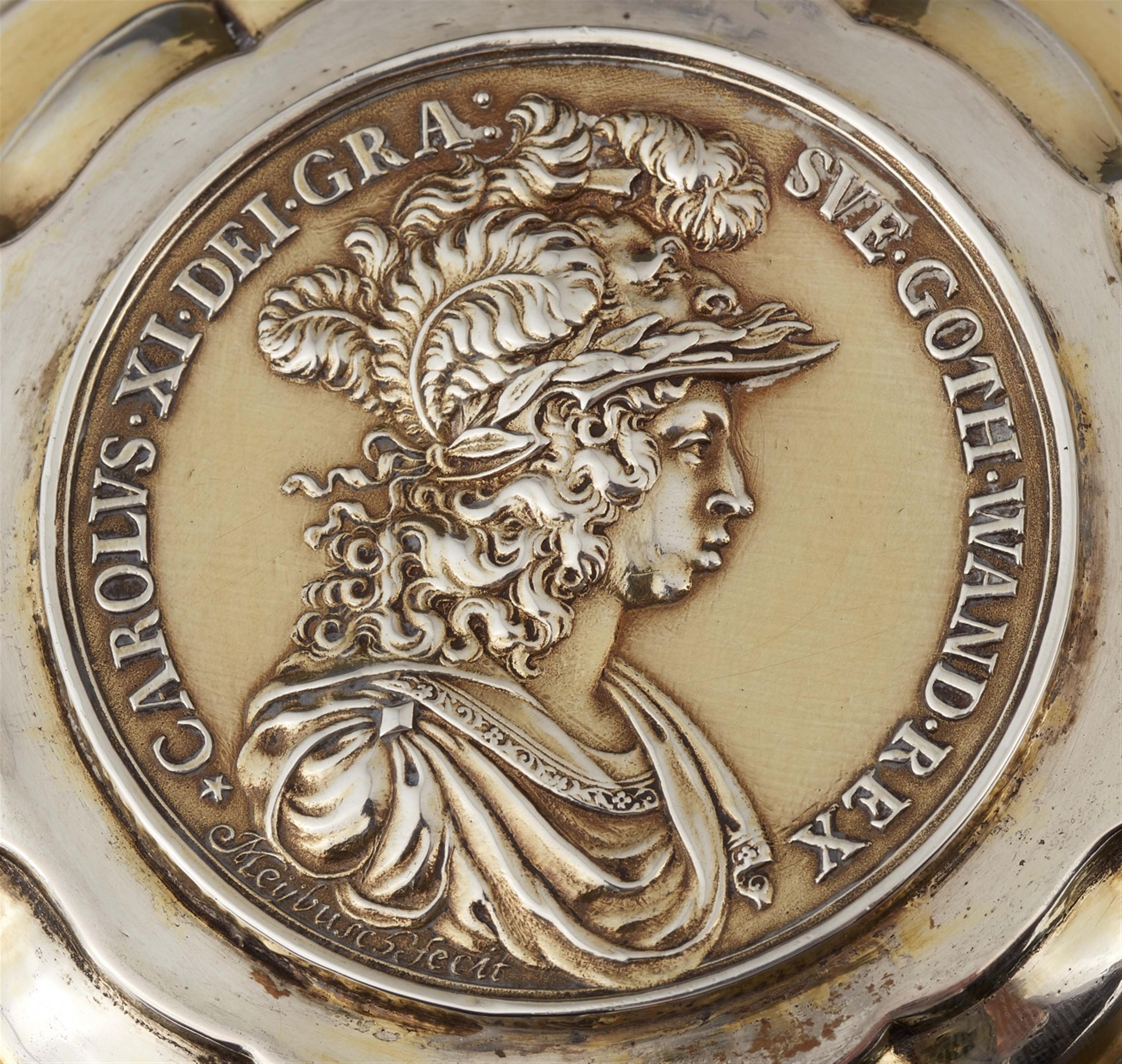 A partially gilt Swedish silver tankard - image-2