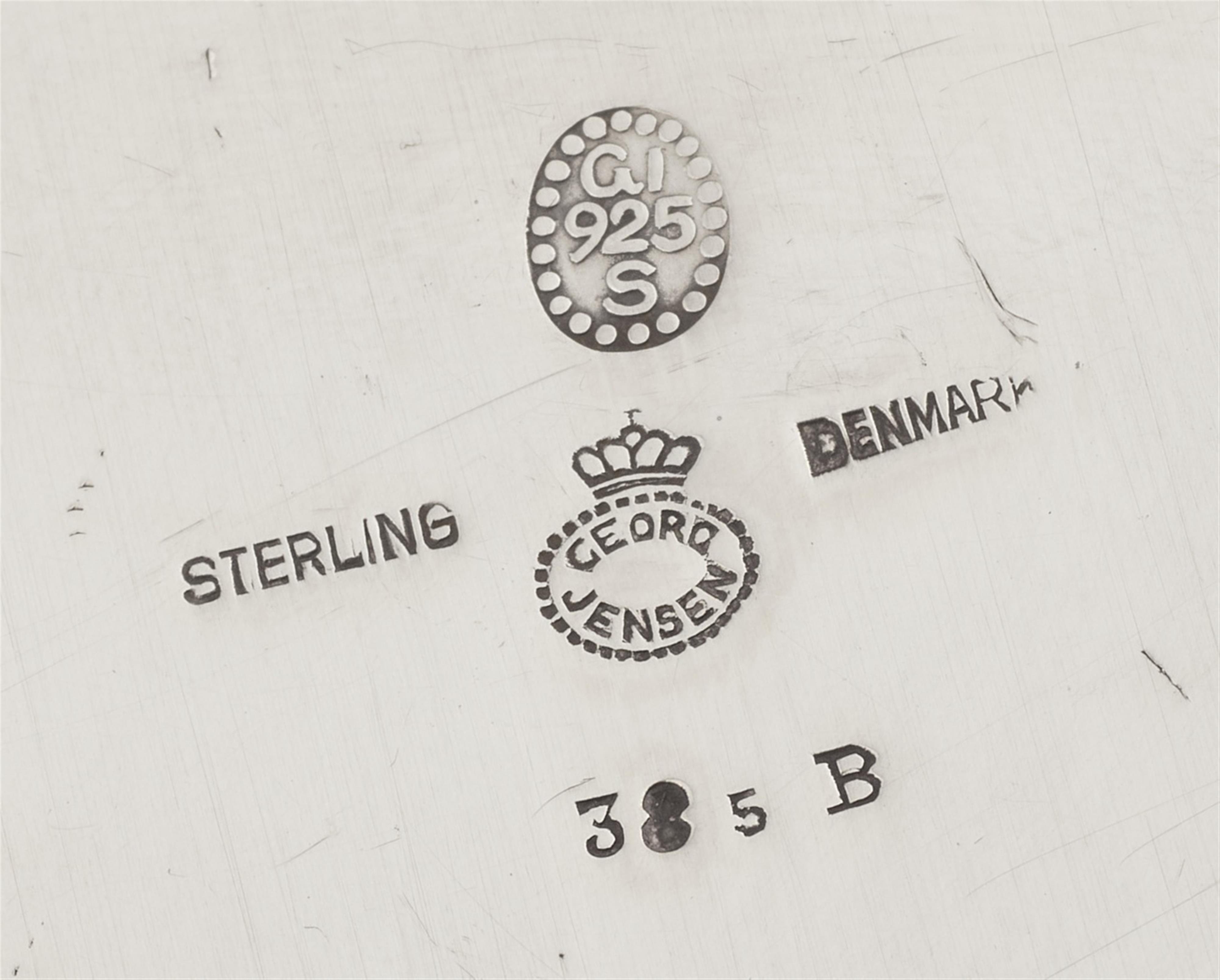 A Georg Jensen Copenhagen silver decanter, model no. 385 - image-2