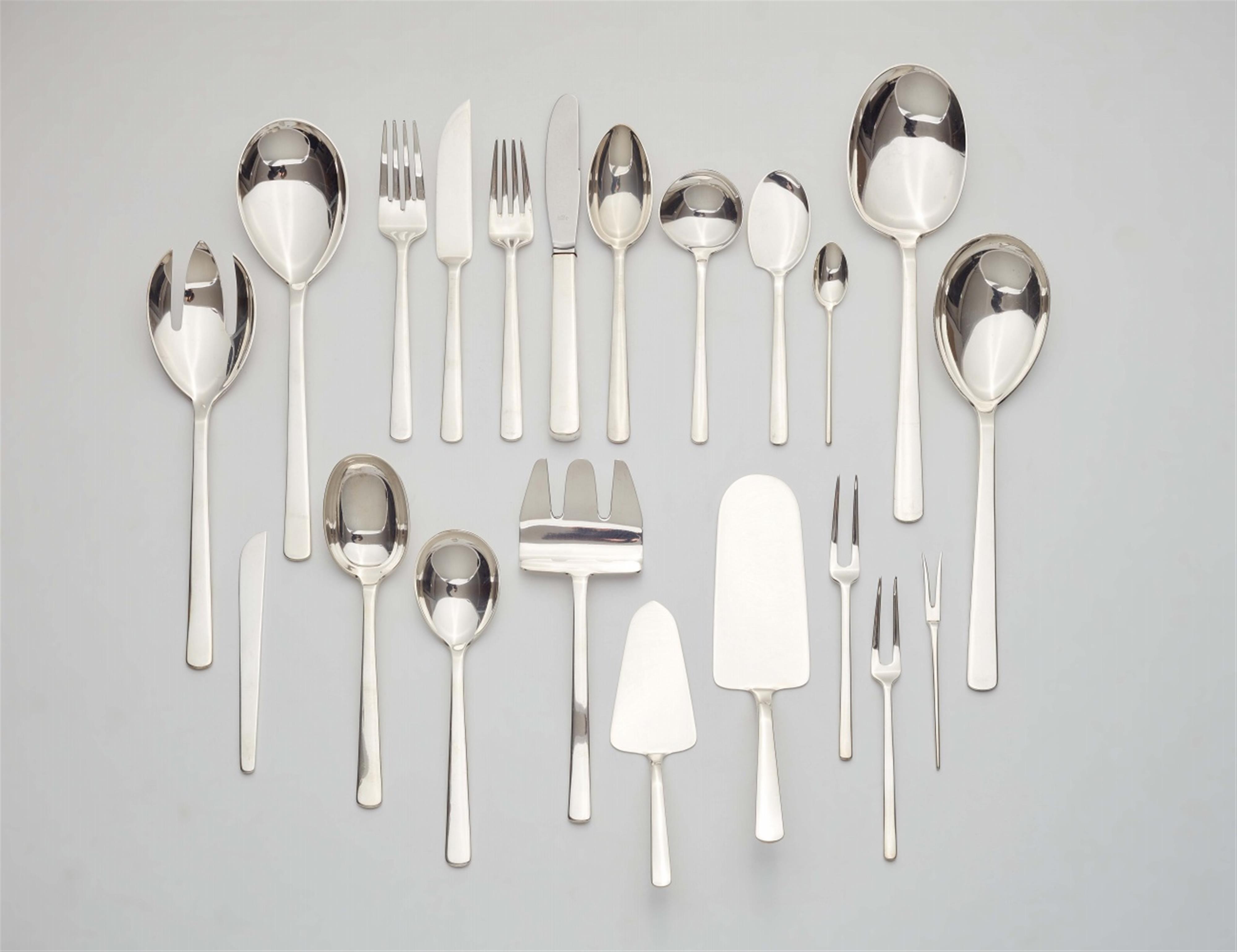 A Copenhagen silver cutlery set "Grand Prix" - image-1